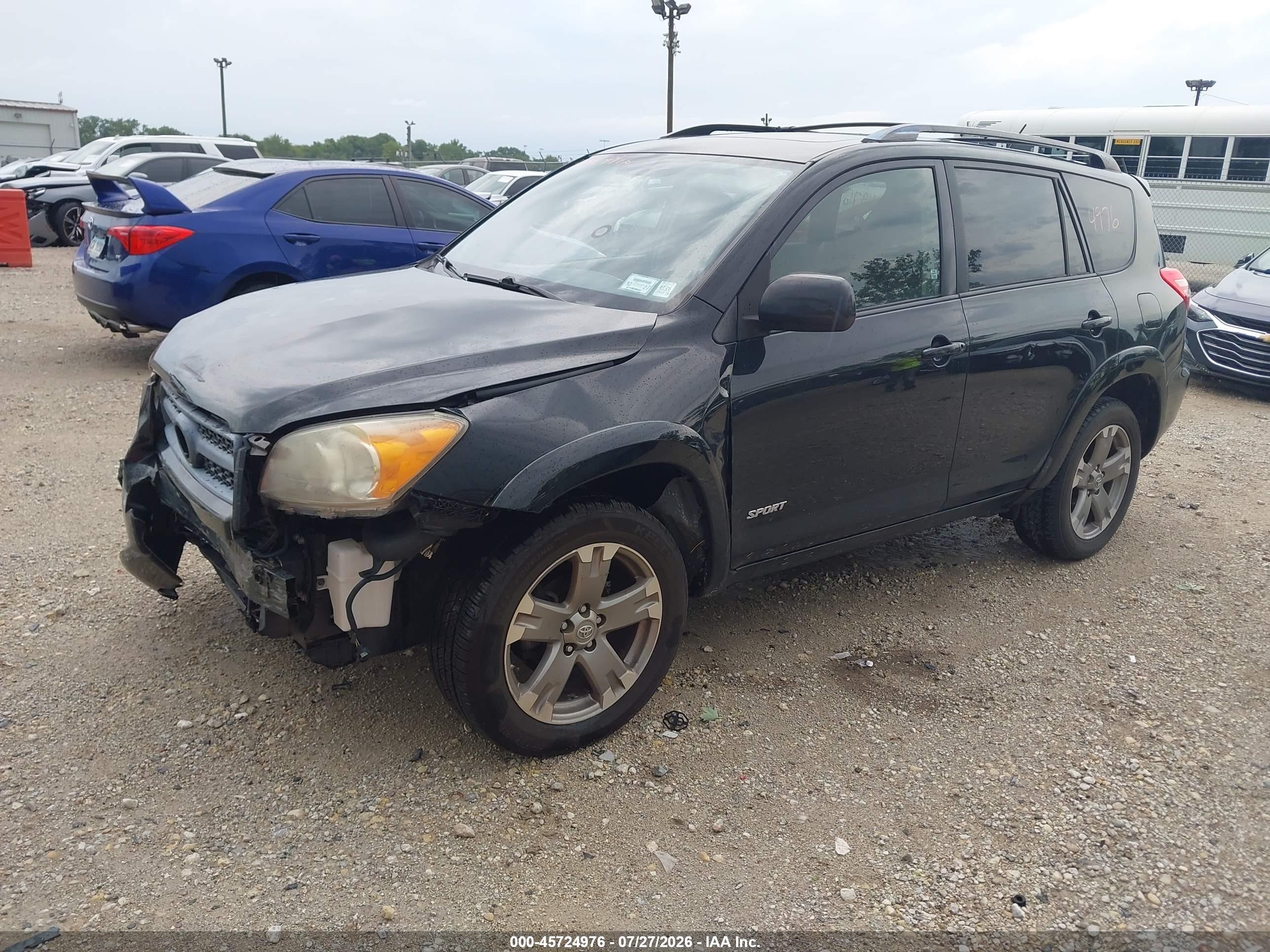 2010 Toyota Rav4 Sport Черный vin: JTMRF4DV8A5032783