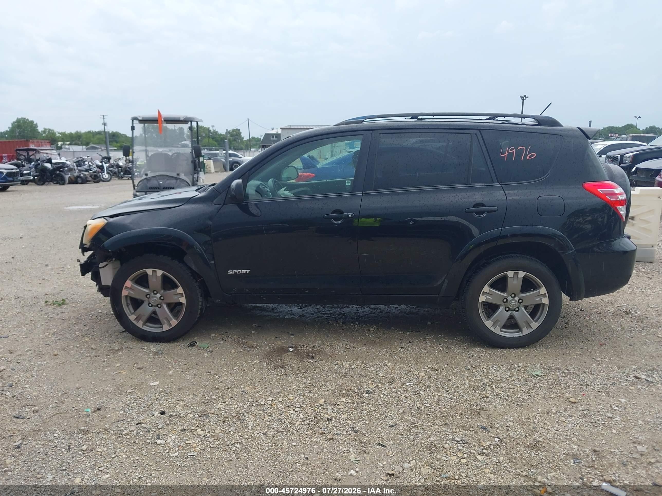 2010 Toyota Rav4 Sport Черный vin: JTMRF4DV8A5032783