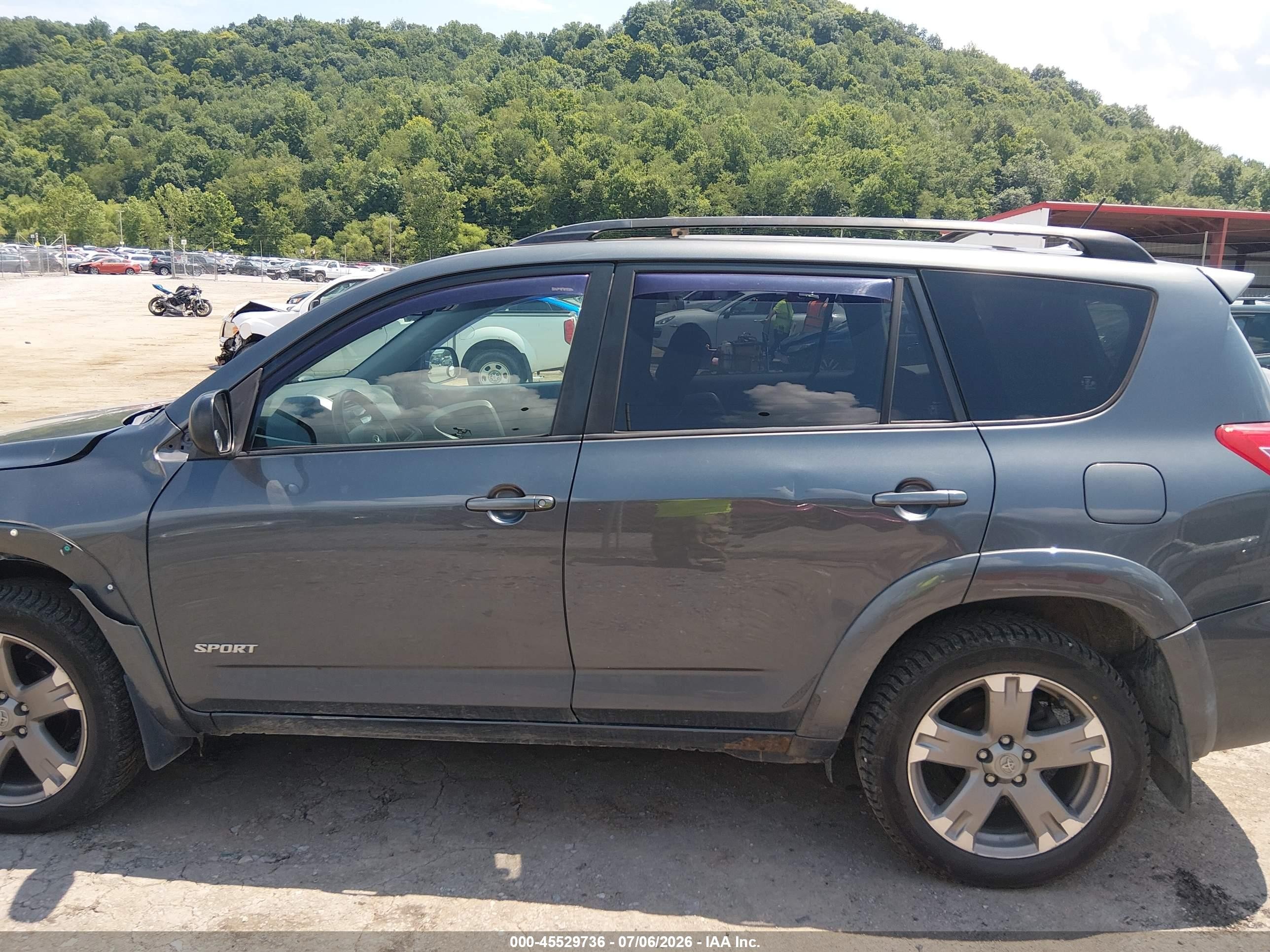 2010 Toyota Rav4 Sport Gray vin: JTMRF4DV8AD038928