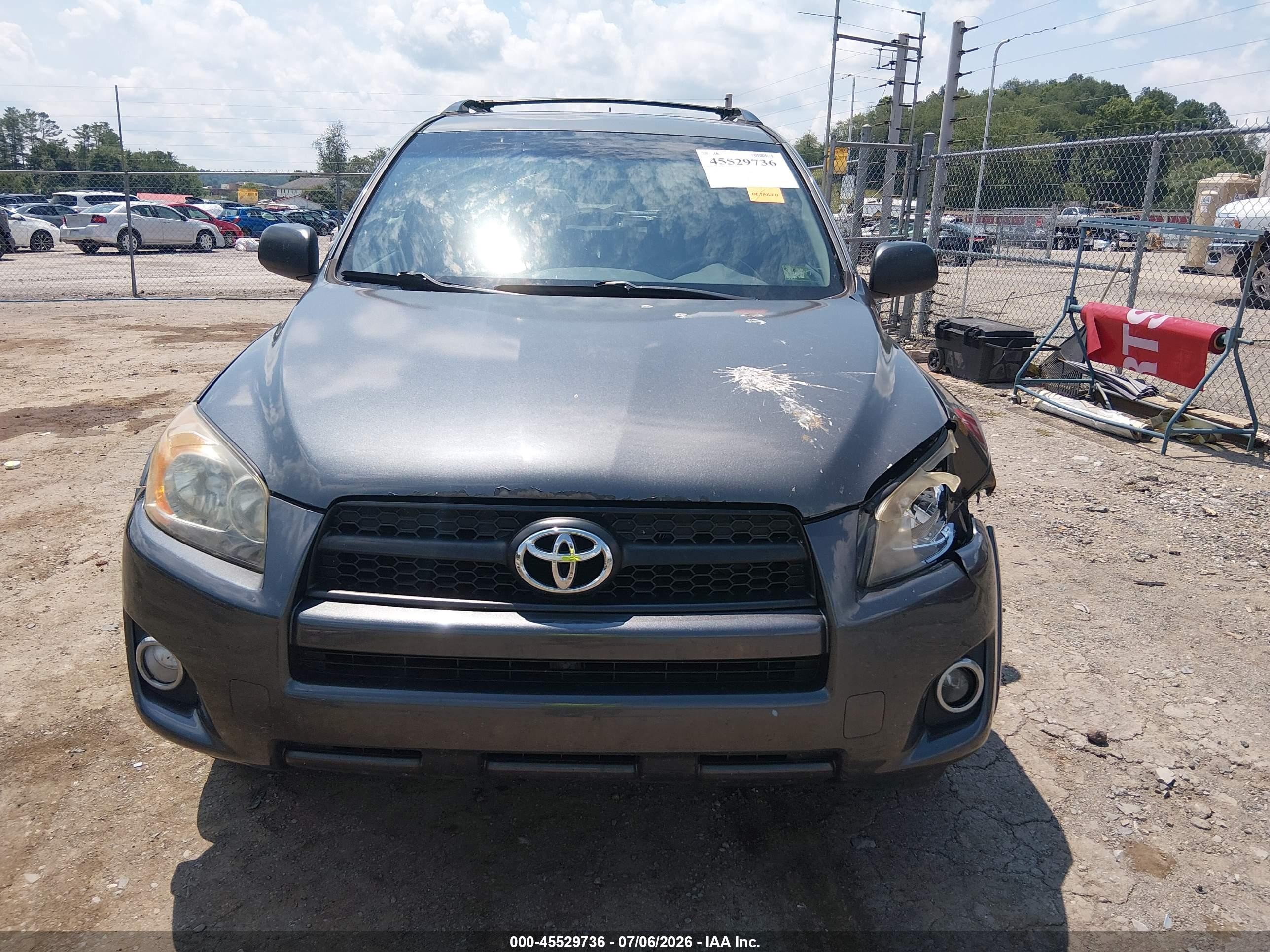 2010 Toyota Rav4 Sport Gray vin: JTMRF4DV8AD038928