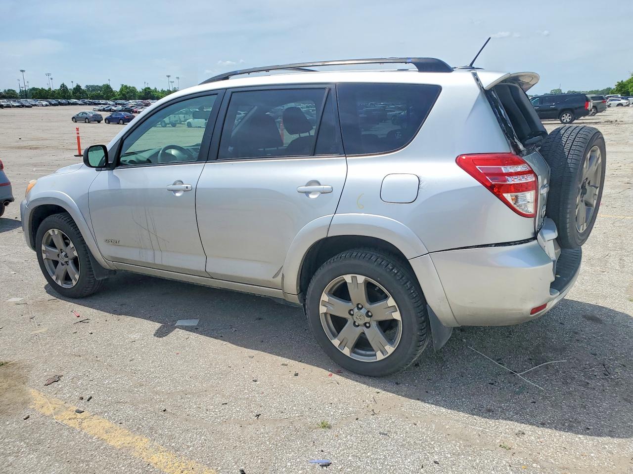 2010 Toyota Rav4 Sport Silver vin: JTMRF4DV8AD039254