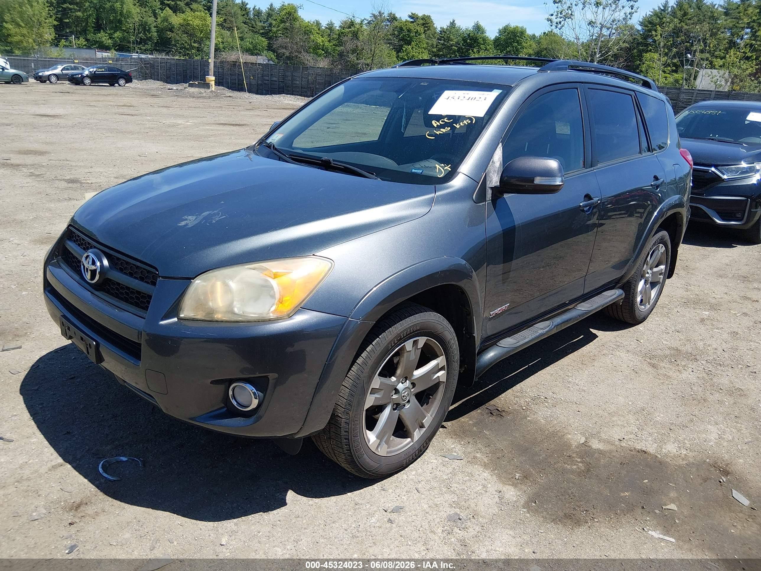 2011 Toyota Rav4 Sport Gray vin: JTMRF4DV8B5043655