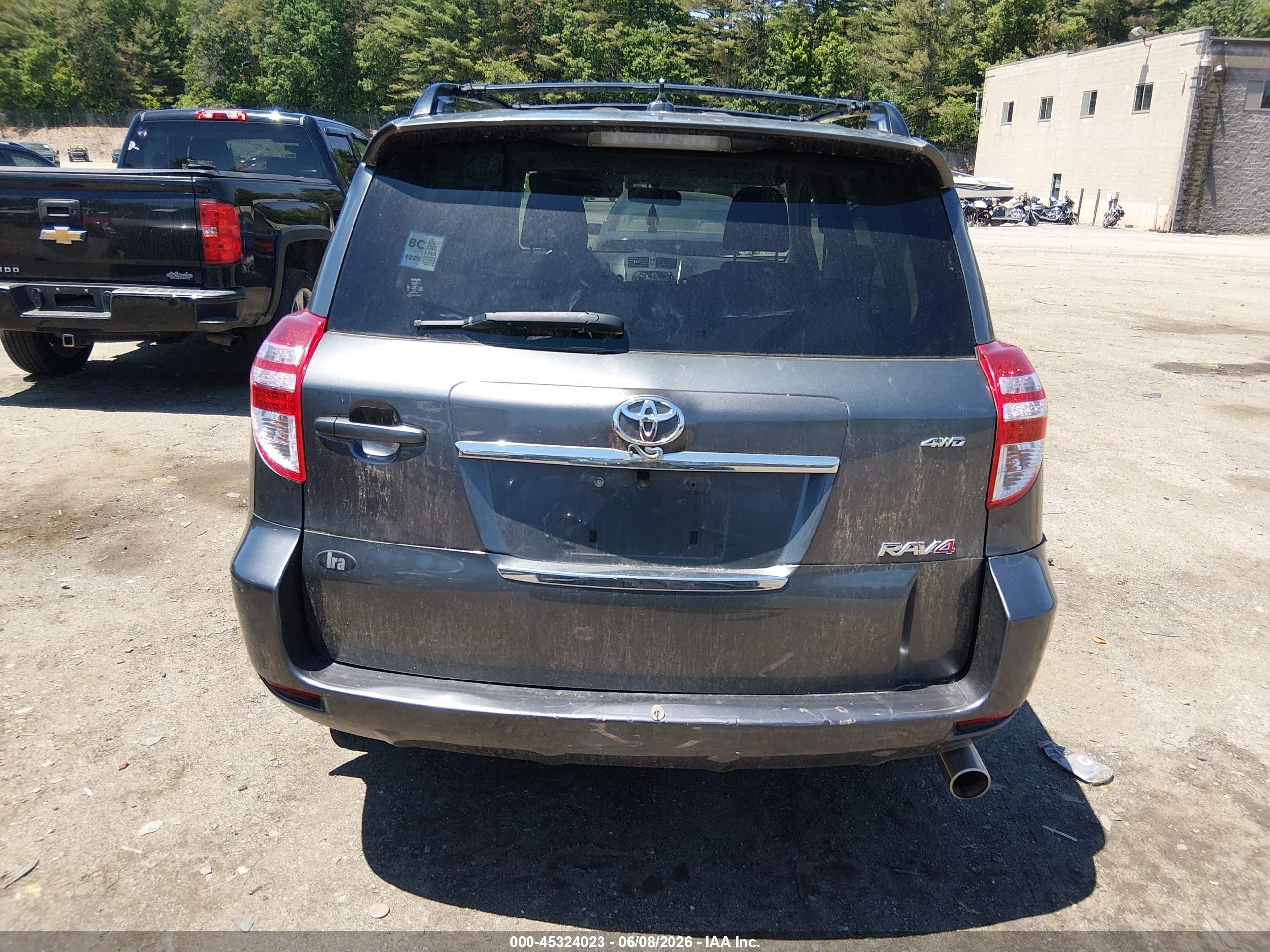 2011 Toyota Rav4 Sport Gray vin: JTMRF4DV8B5043655