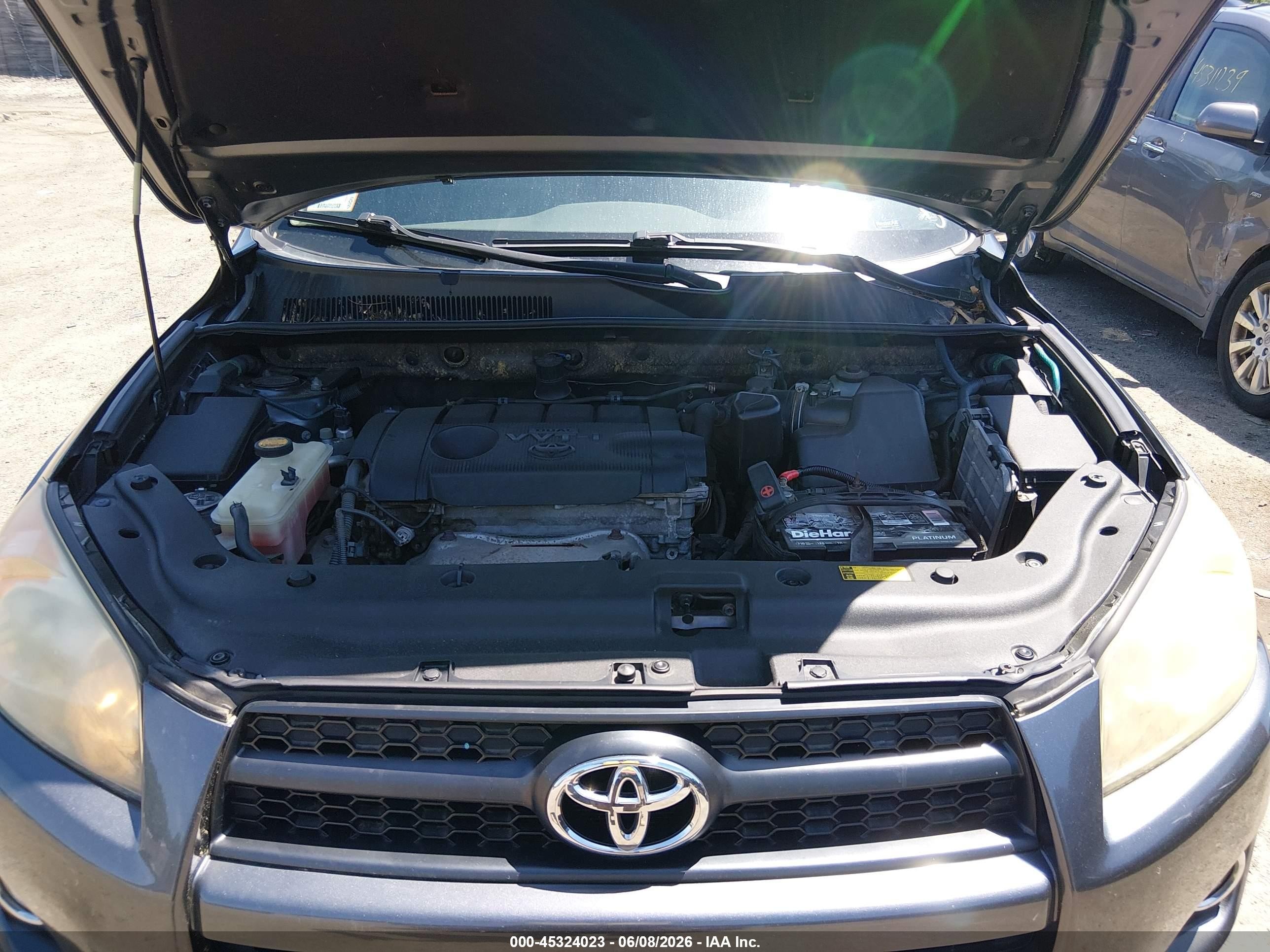 2011 Toyota Rav4 Sport Gray vin: JTMRF4DV8B5043655