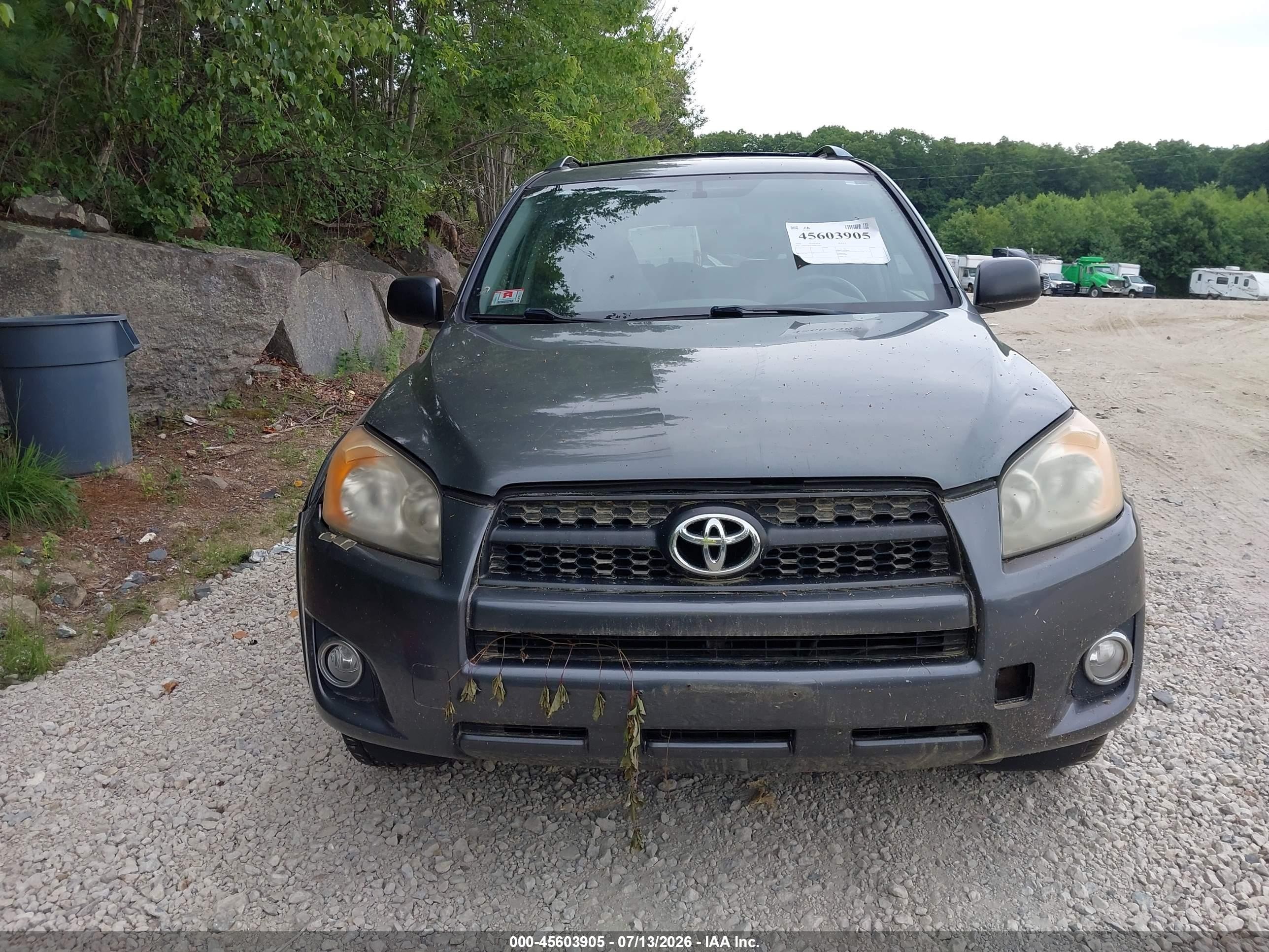 2010 Toyota Rav4 Sport Серый vin: JTMRF4DV9A5017693
