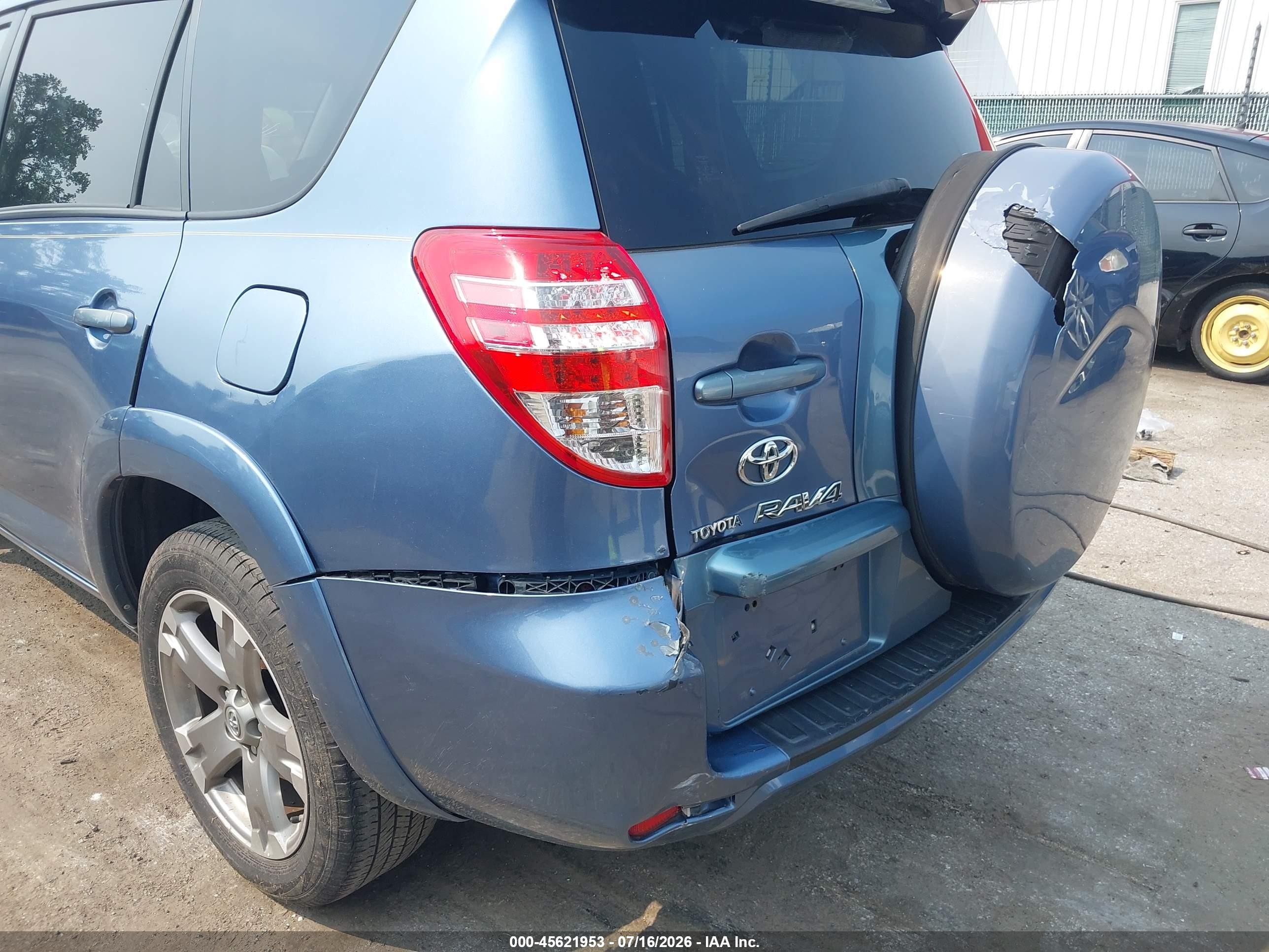 2010 Toyota Rav4 Sport Blue vin: JTMRF4DV9AD021734