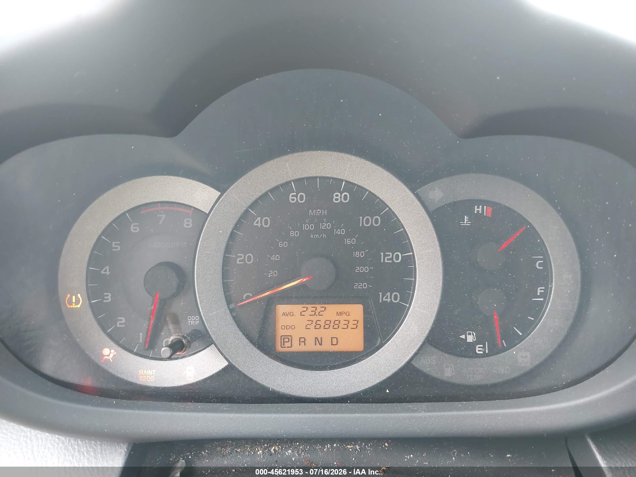2010 Toyota Rav4 Sport Blue vin: JTMRF4DV9AD021734
