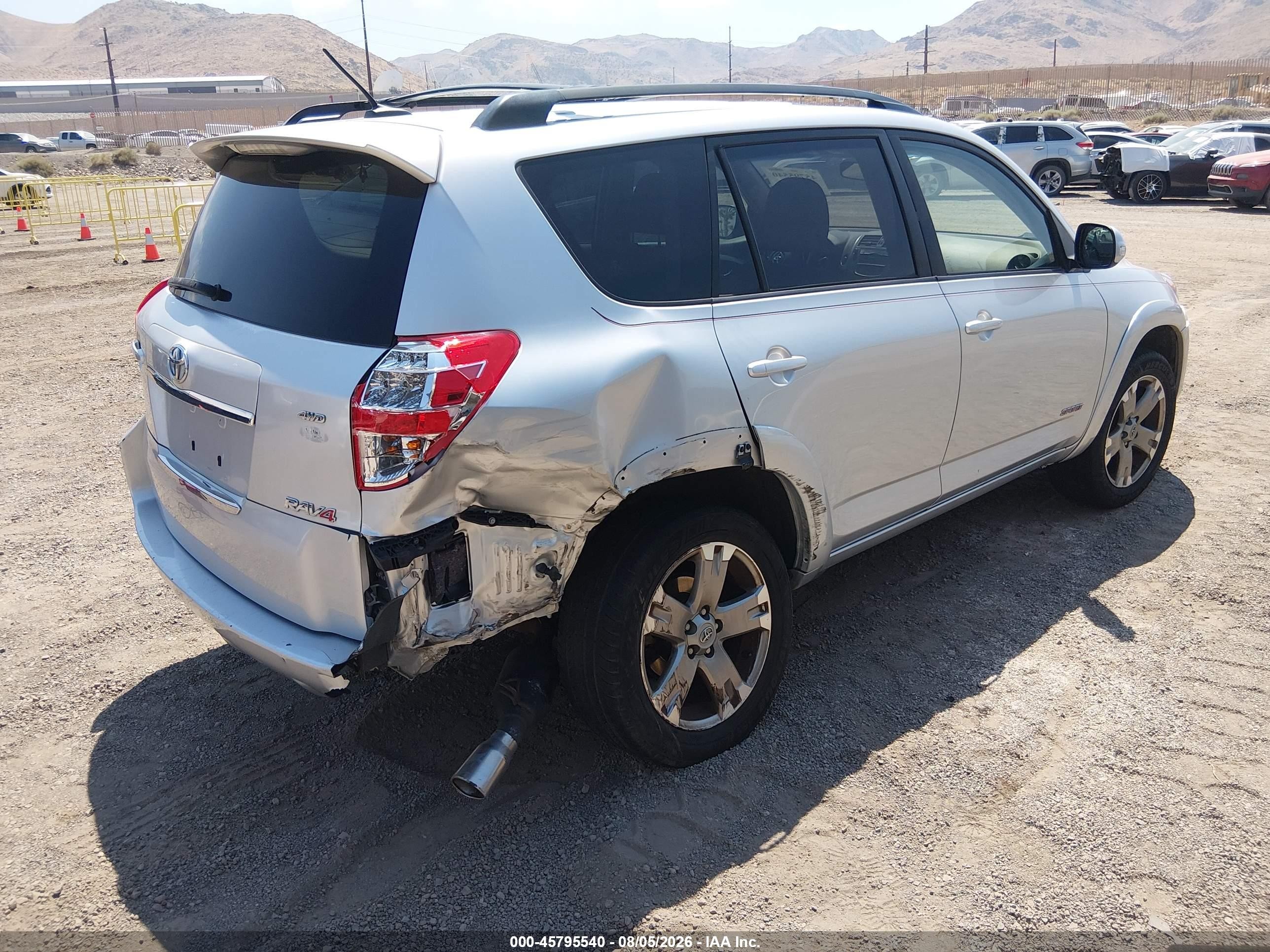 2011 Toyota Rav4 Sport Бирюзовый vin: JTMRF4DV9B5037735