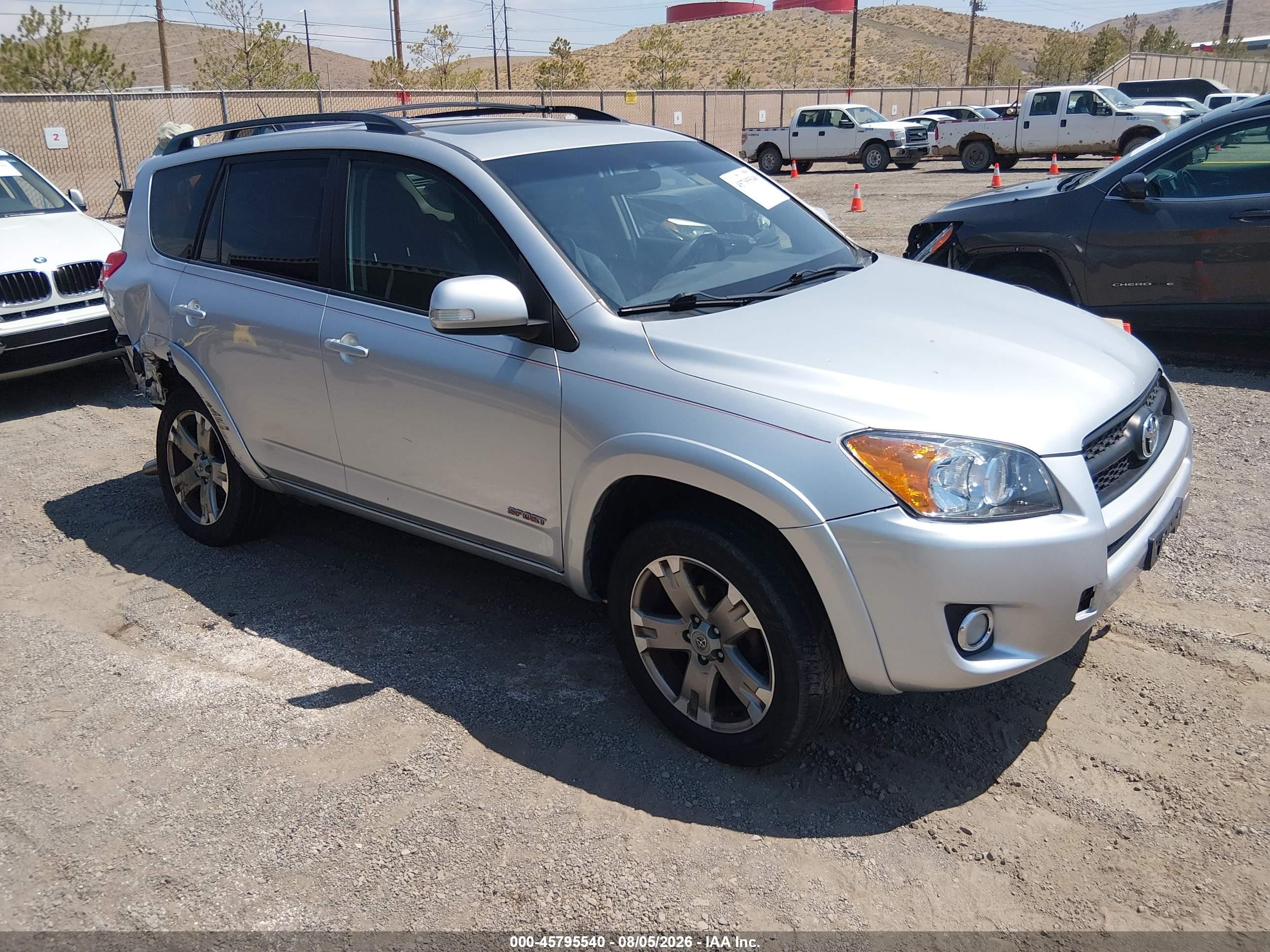 2011 Toyota Rav4 Sport Бирюзовый vin: JTMRF4DV9B5037735
