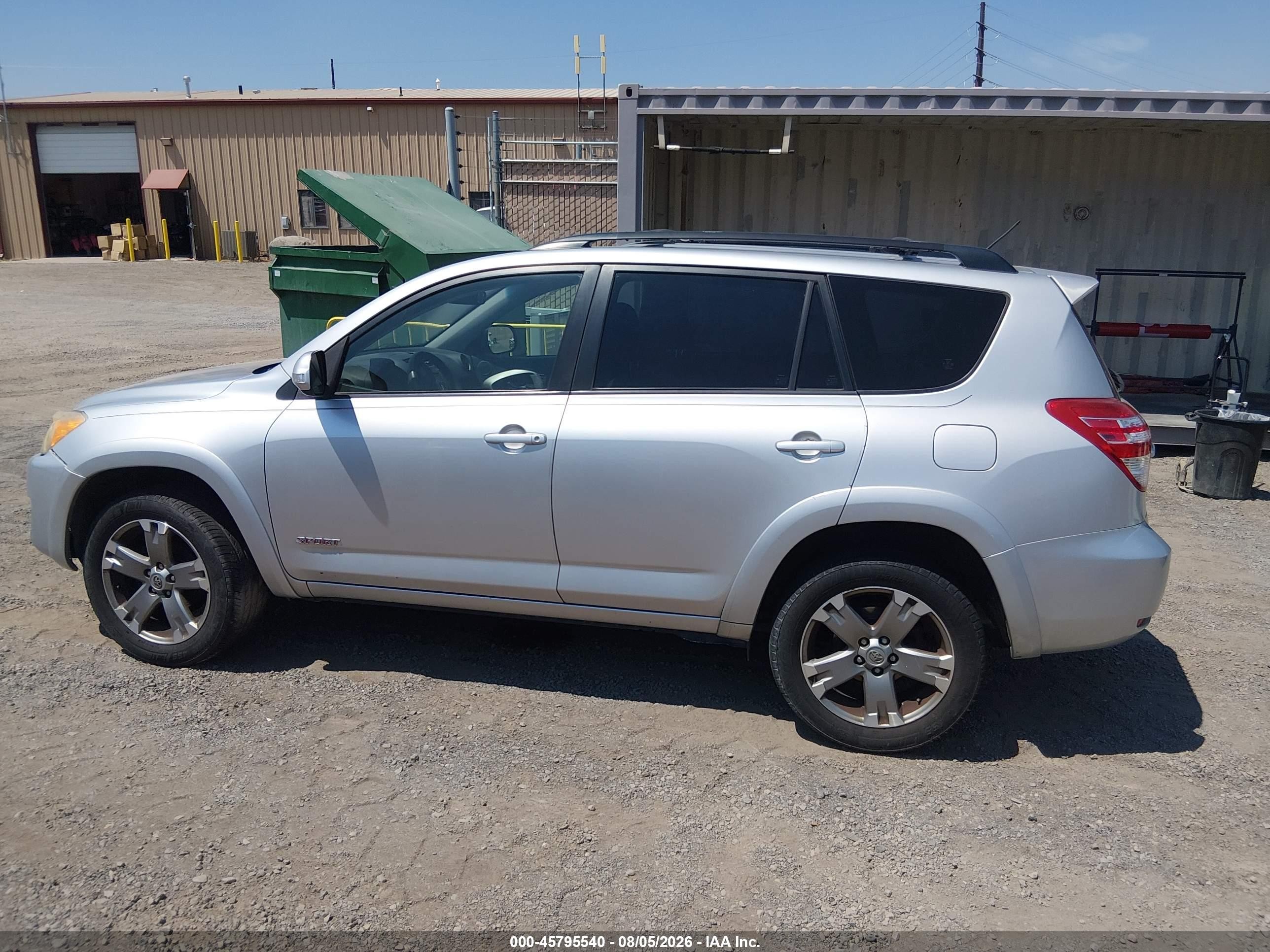 2011 Toyota Rav4 Sport Бирюзовый vin: JTMRF4DV9B5037735