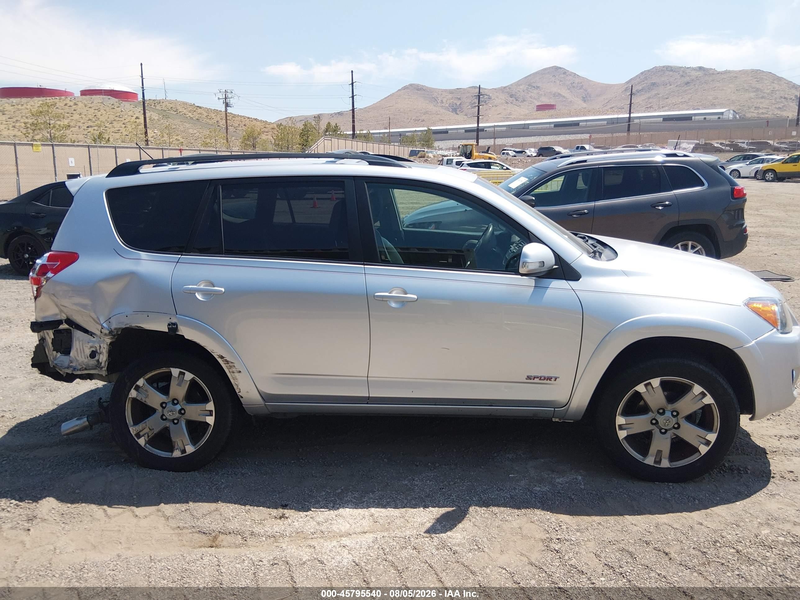 2011 Toyota Rav4 Sport Бирюзовый vin: JTMRF4DV9B5037735