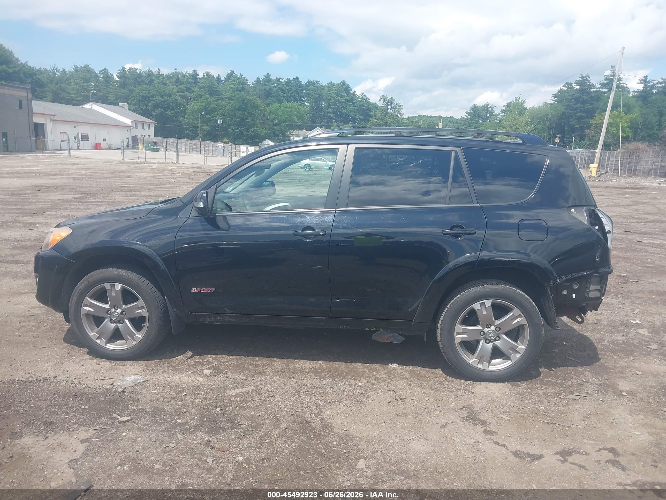 2011 Toyota Rav4 Sport Black vin: JTMRF4DV9B5045026