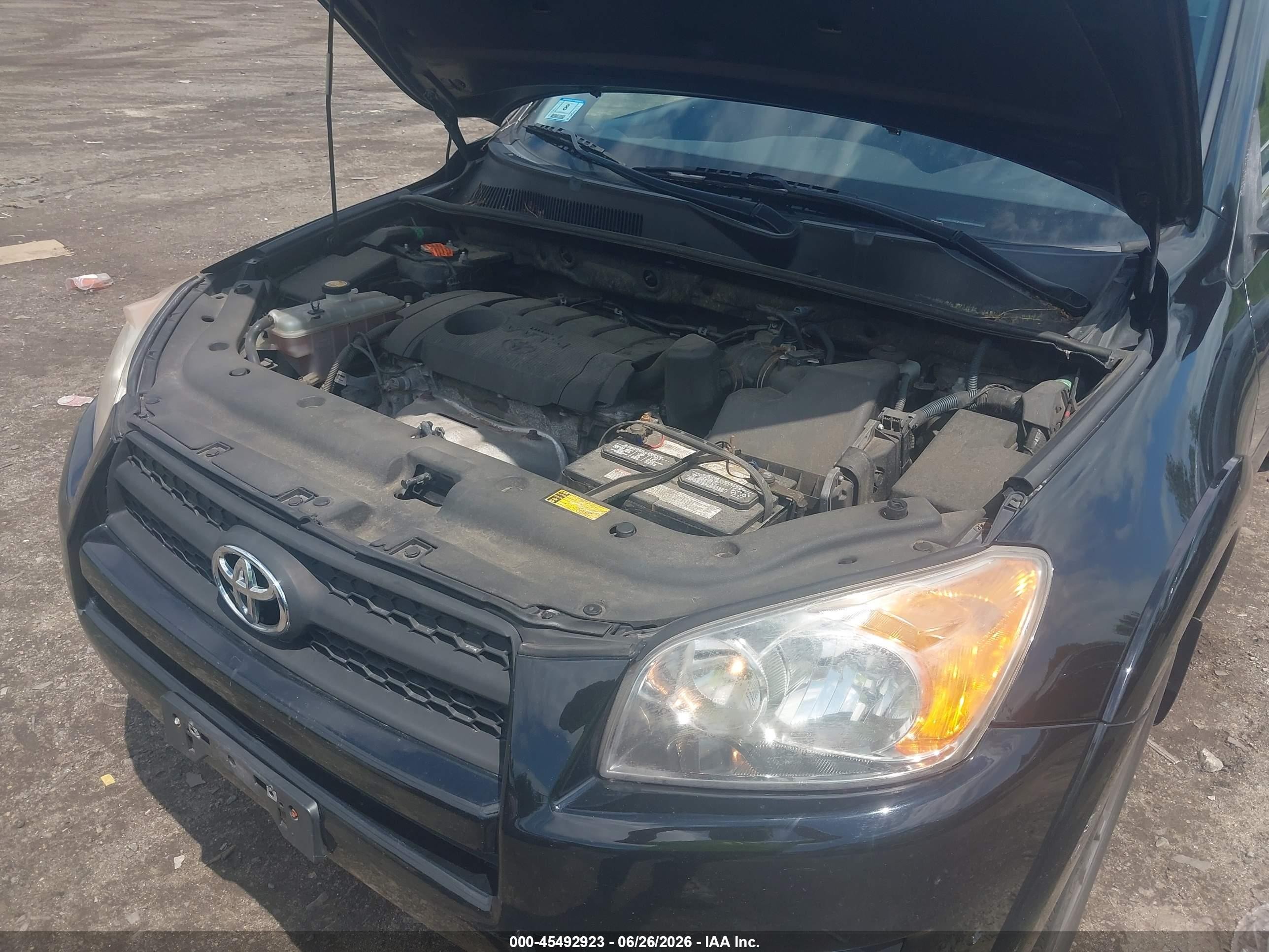 2011 Toyota Rav4 Sport Black vin: JTMRF4DV9B5045026