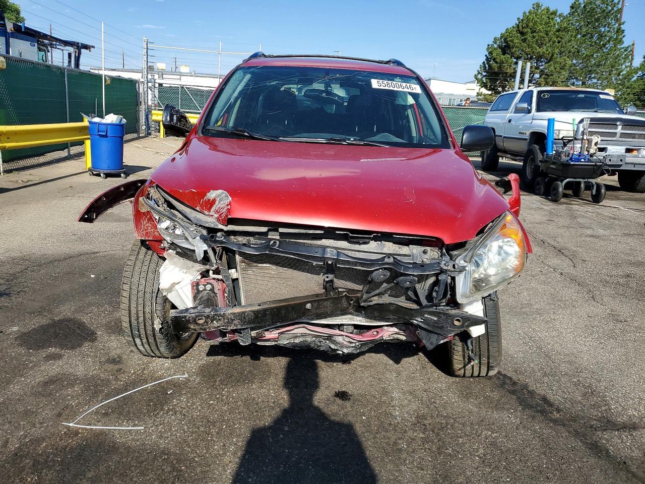 2012 Toyota Rav4 Sport Red vin: JTMRF4DV9C5054343