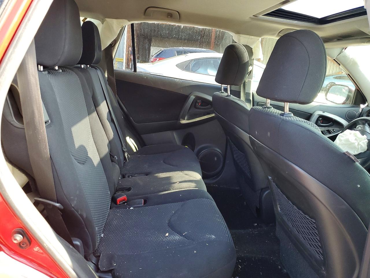 2012 Toyota Rav4 Sport Red vin: JTMRF4DV9C5054343