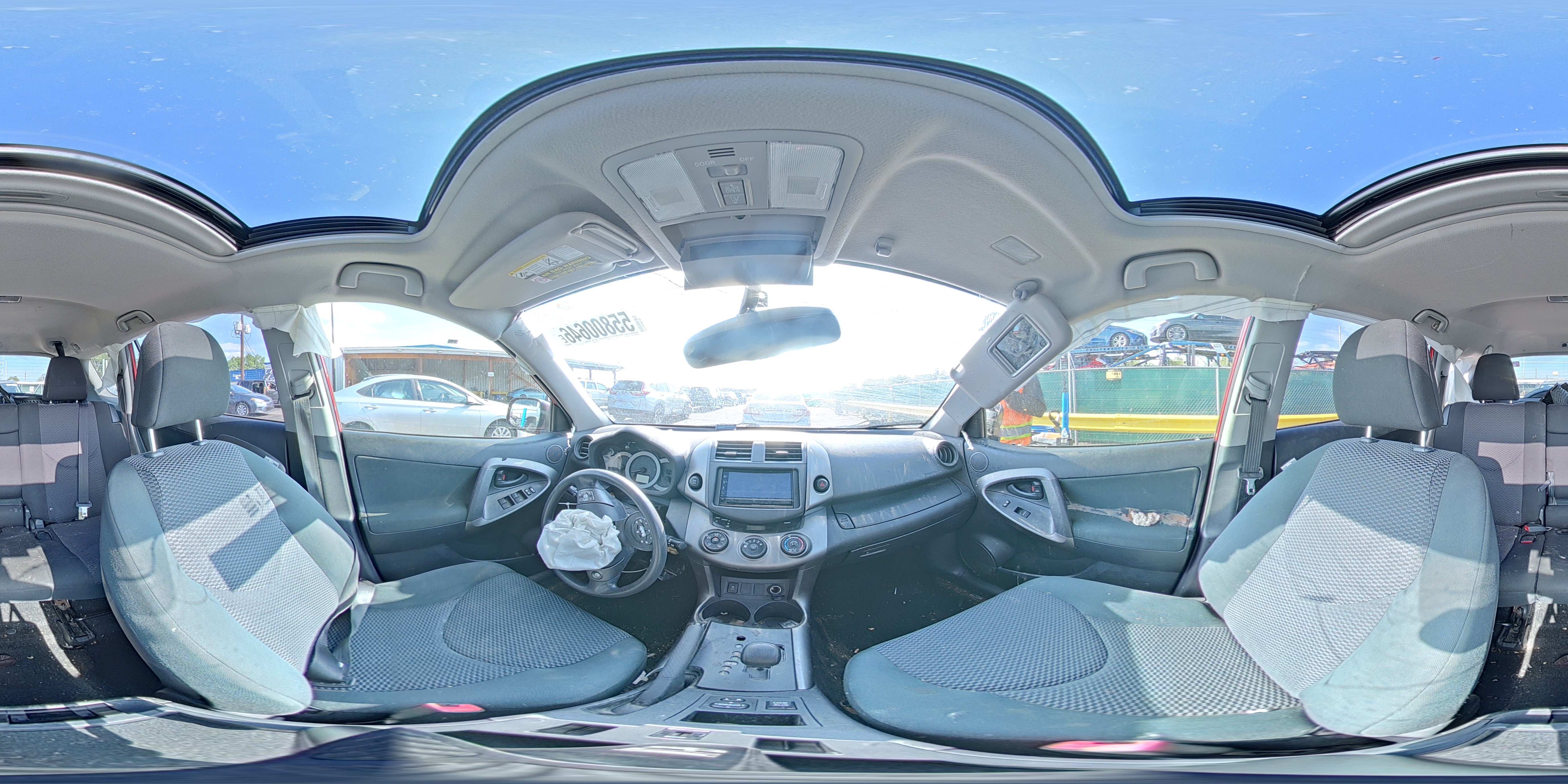 2012 Toyota Rav4 Sport Red vin: JTMRF4DV9C5054343