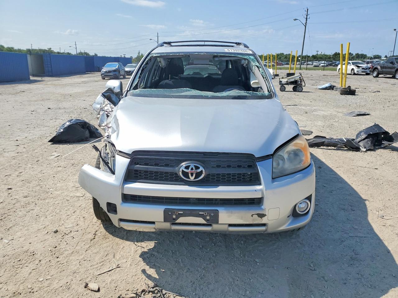 2012 Toyota Rav4 Sport Silver vin: JTMRF4DV9C5055427