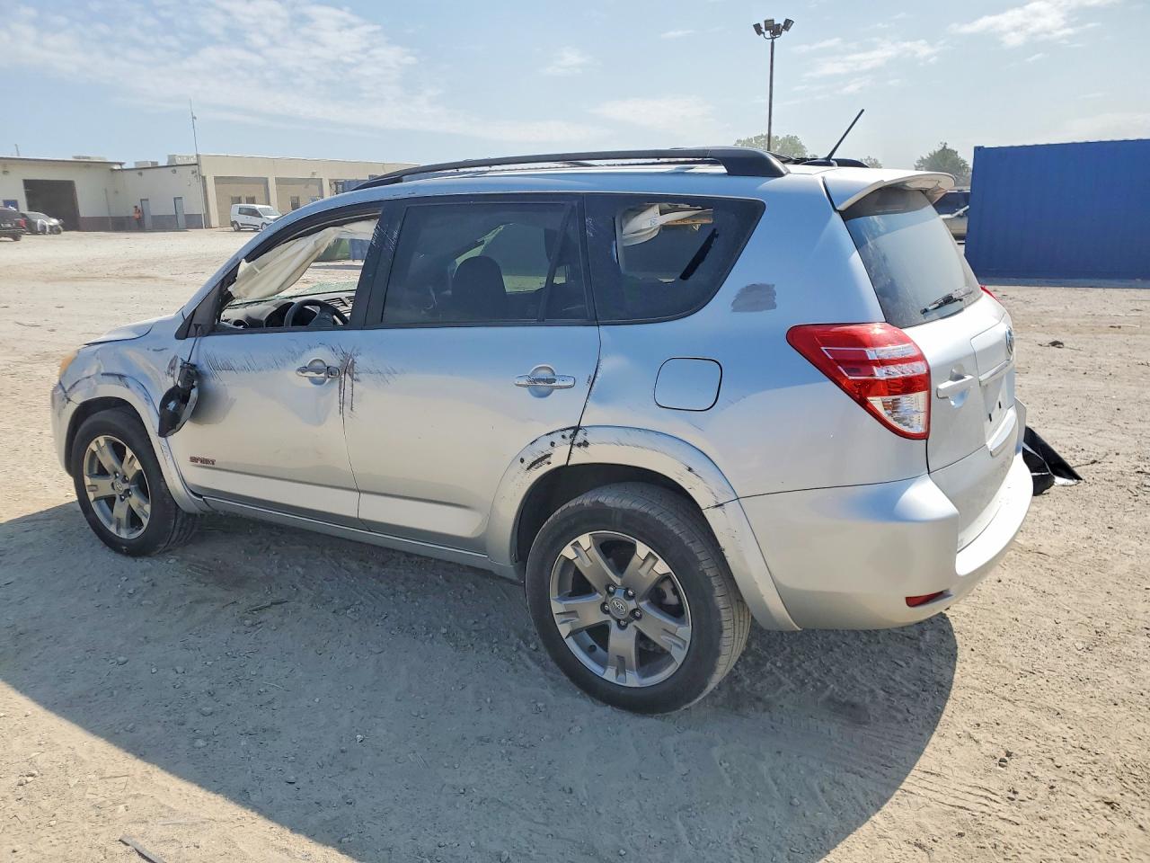 2012 Toyota Rav4 Sport Silver vin: JTMRF4DV9C5055427