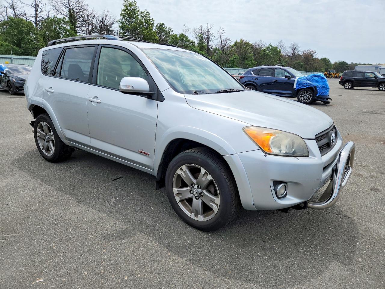 2012 Toyota Rav4 Sport Silver vin: JTMRF4DV9C5057565