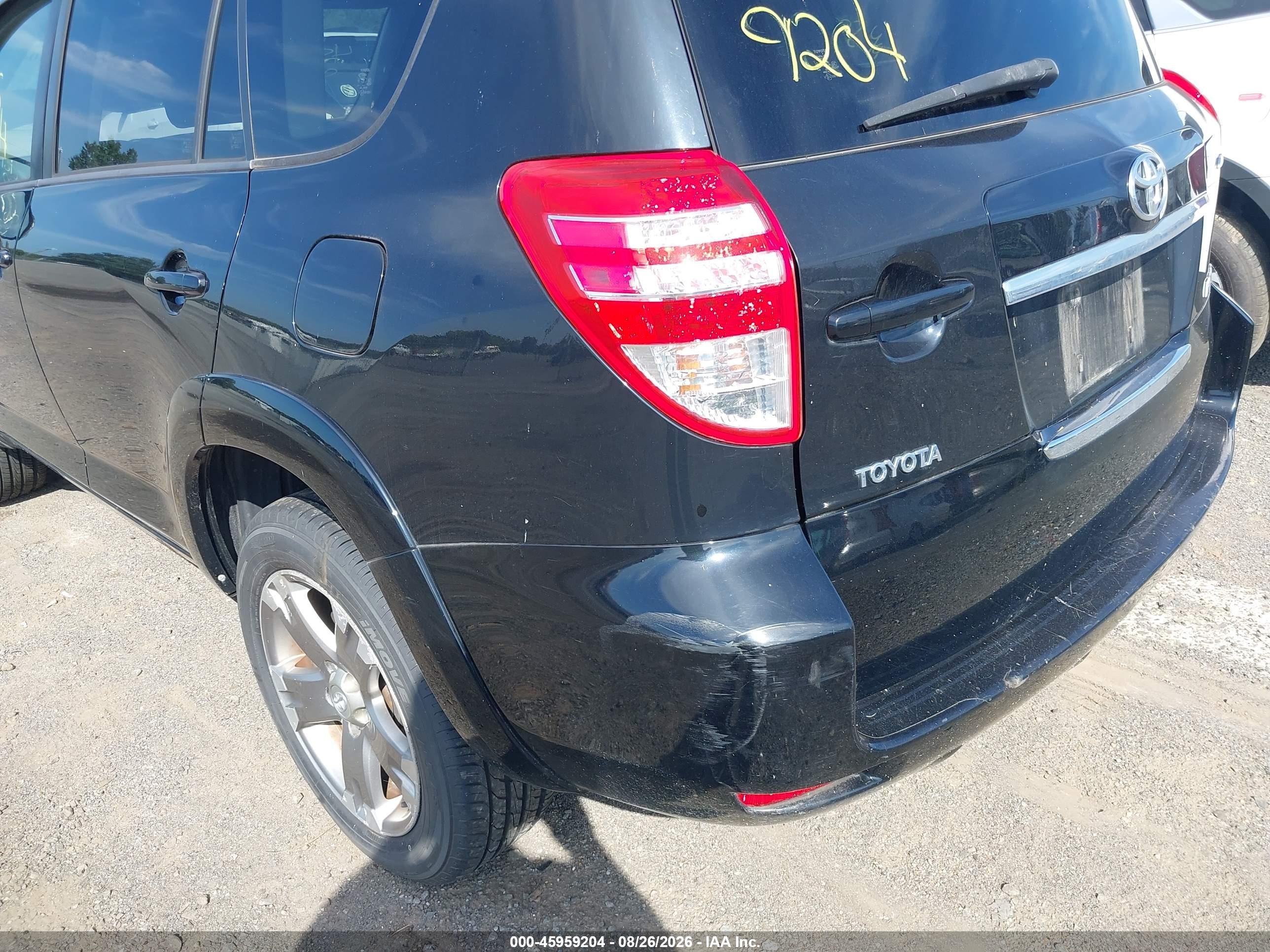 2010 Toyota Rav4 Sport Черный vin: JTMRF4DVXA5033837