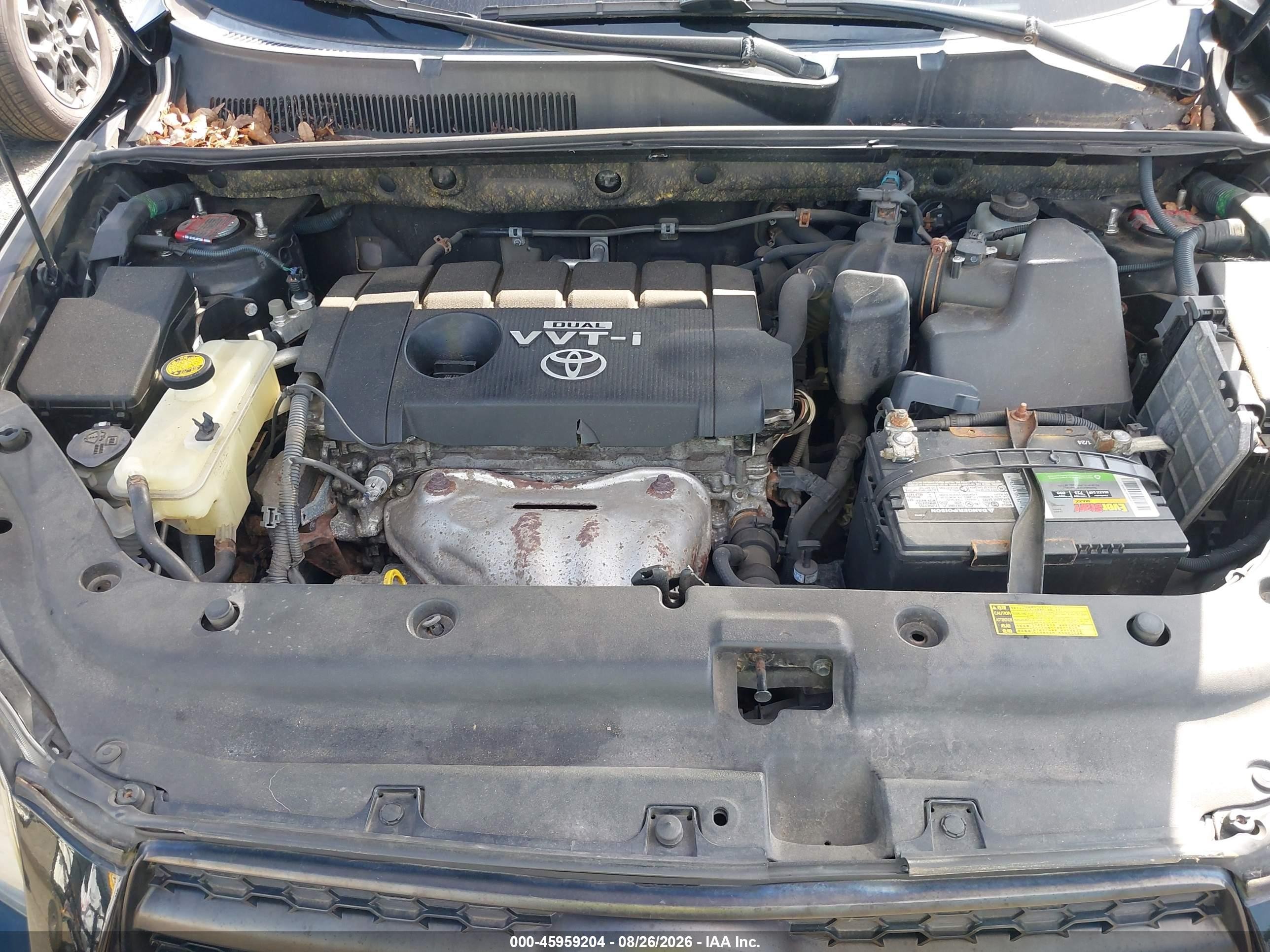2010 Toyota Rav4 Sport Черный vin: JTMRF4DVXA5033837