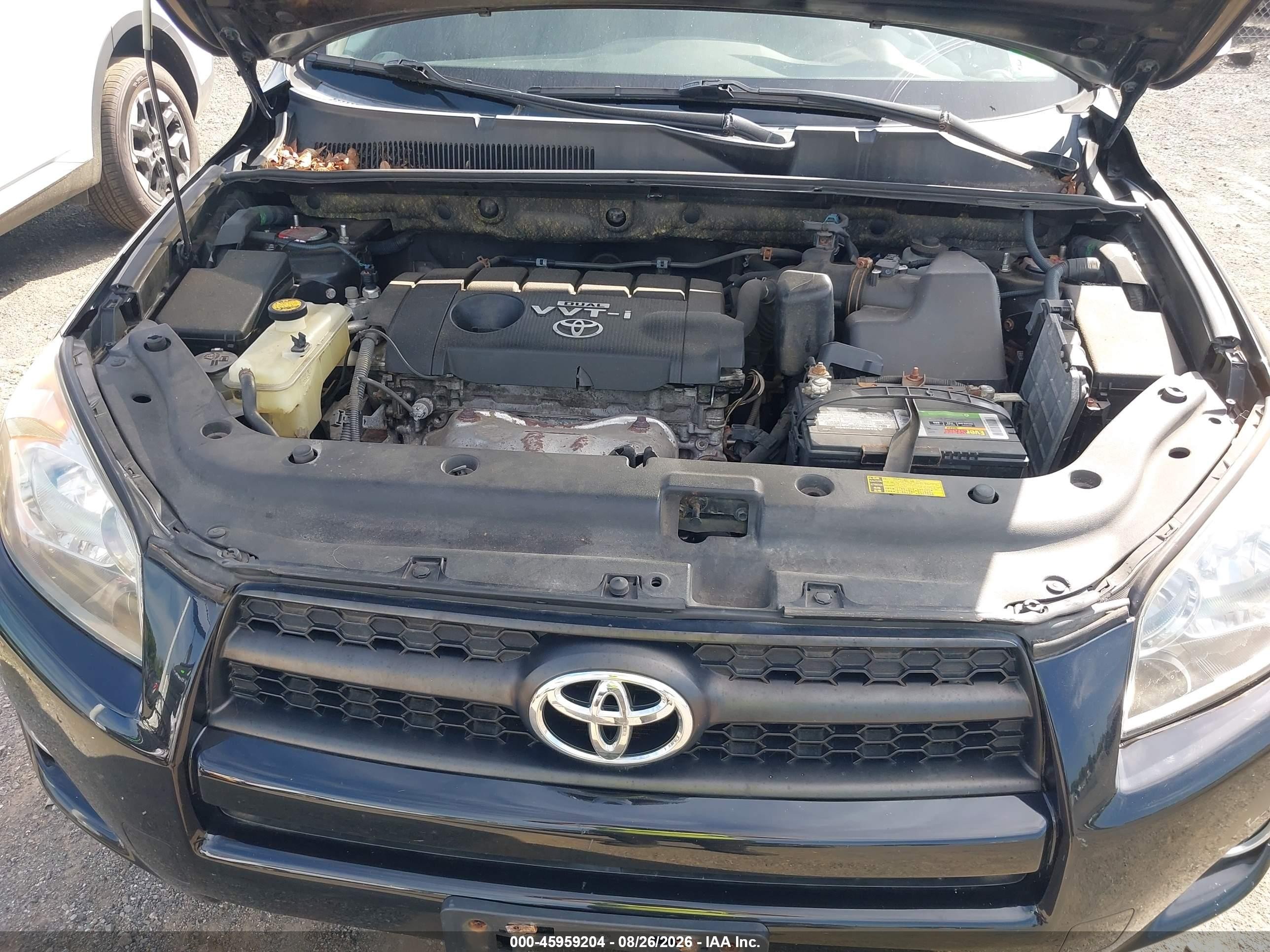 2010 Toyota Rav4 Sport Черный vin: JTMRF4DVXA5033837