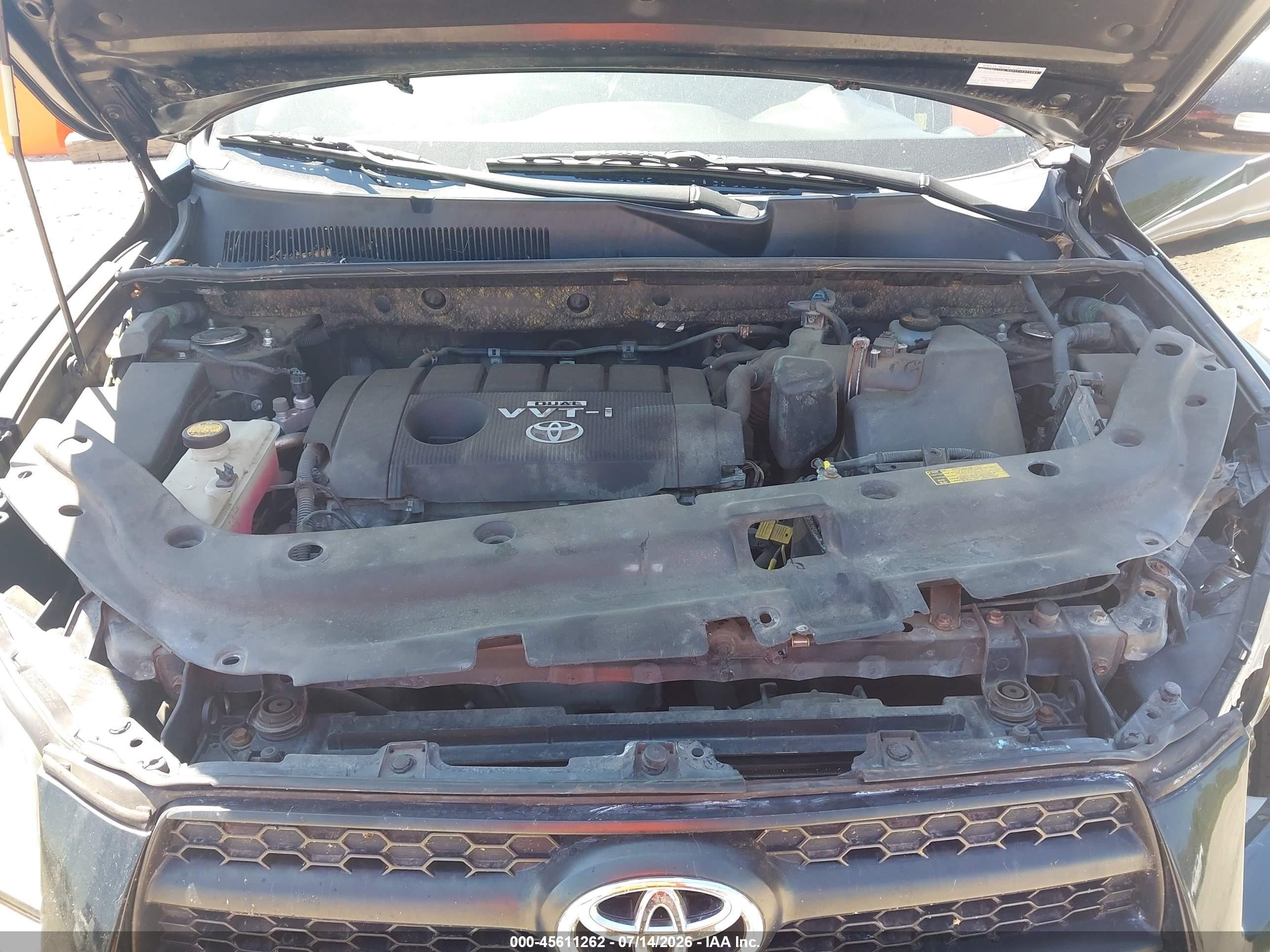 2010 Toyota Rav4 Sport Черный vin: JTMRF4DVXA5035717