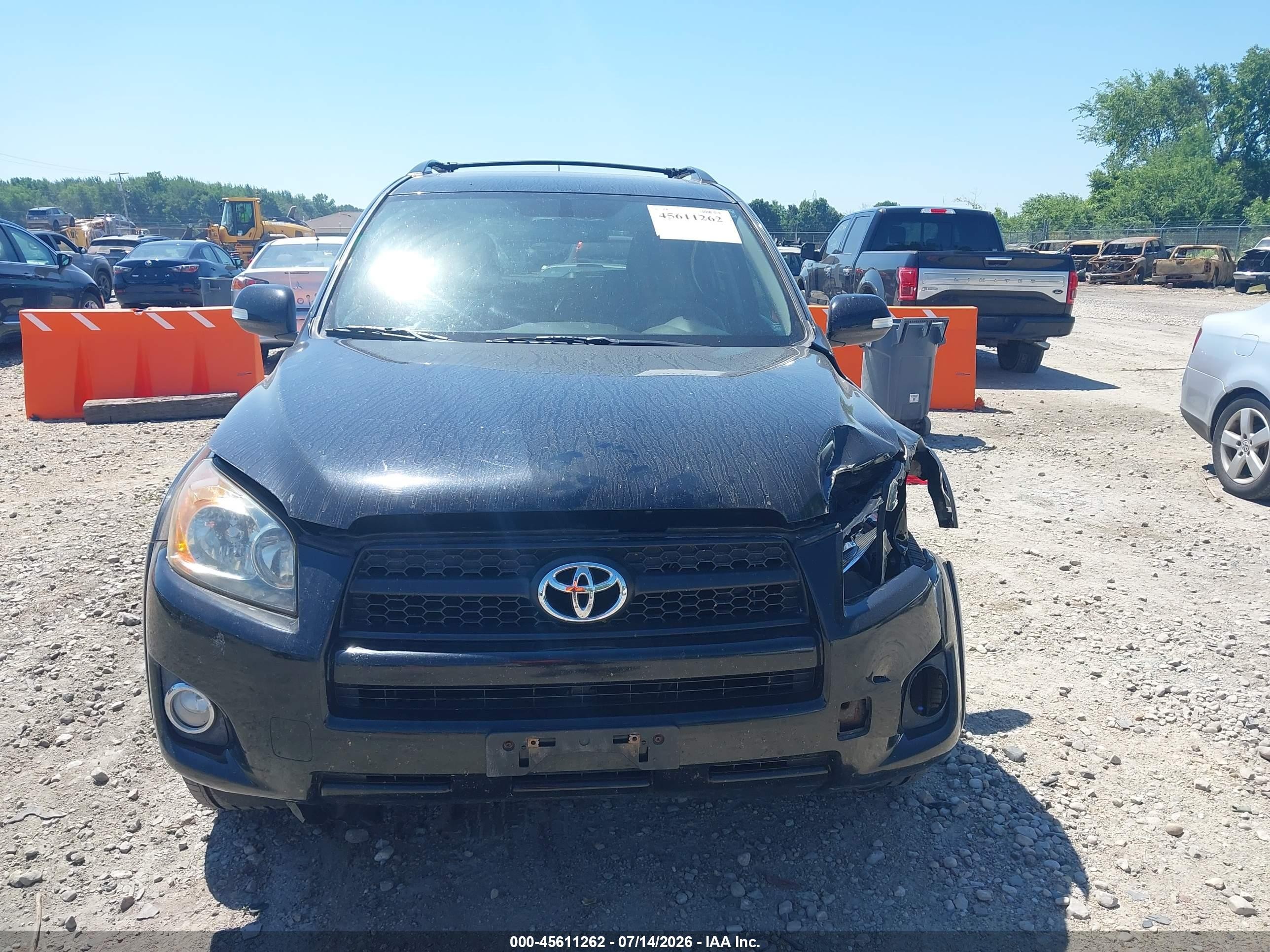 2010 Toyota Rav4 Sport Черный vin: JTMRF4DVXA5035717