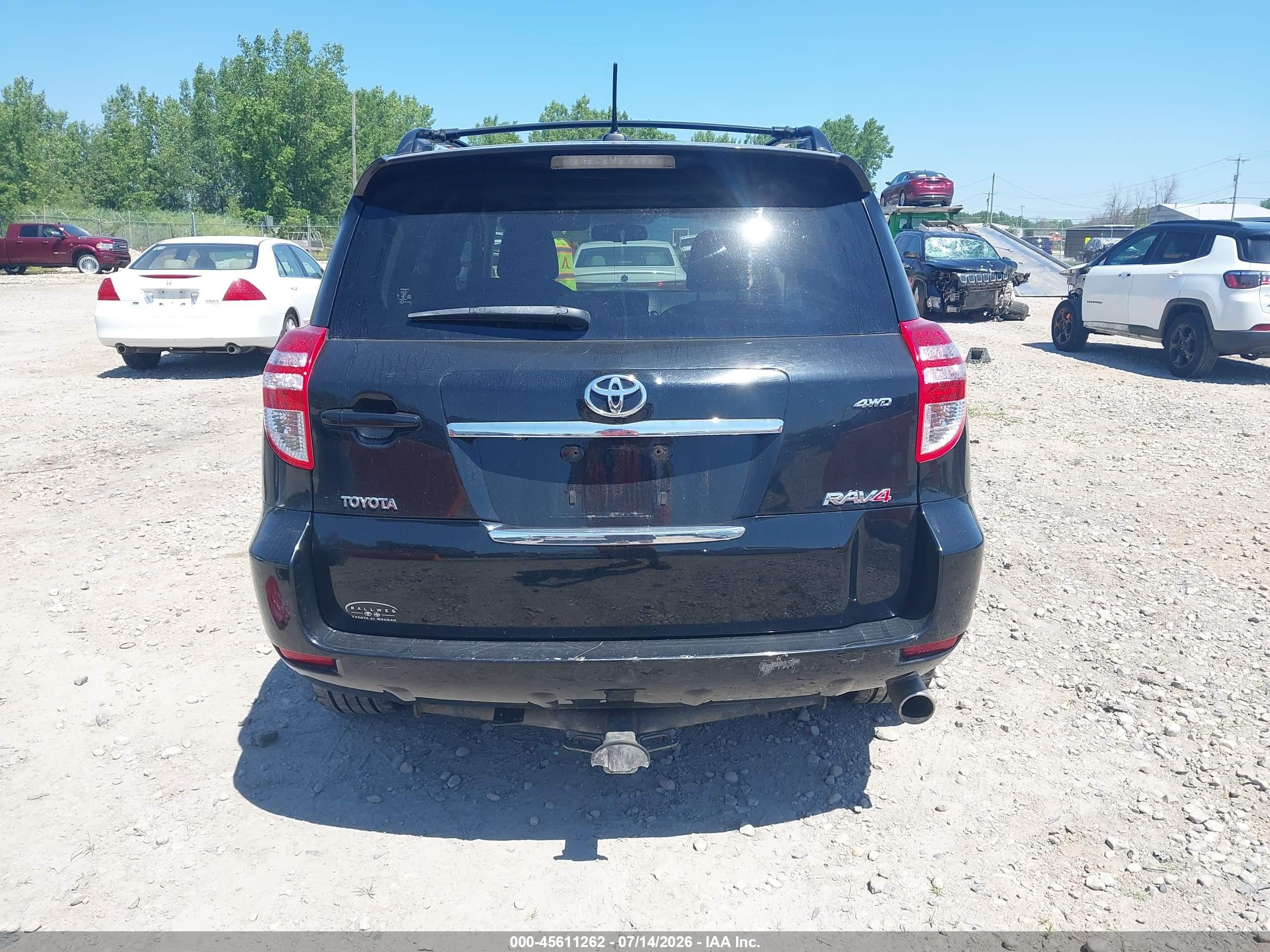 2010 Toyota Rav4 Sport Черный vin: JTMRF4DVXA5035717