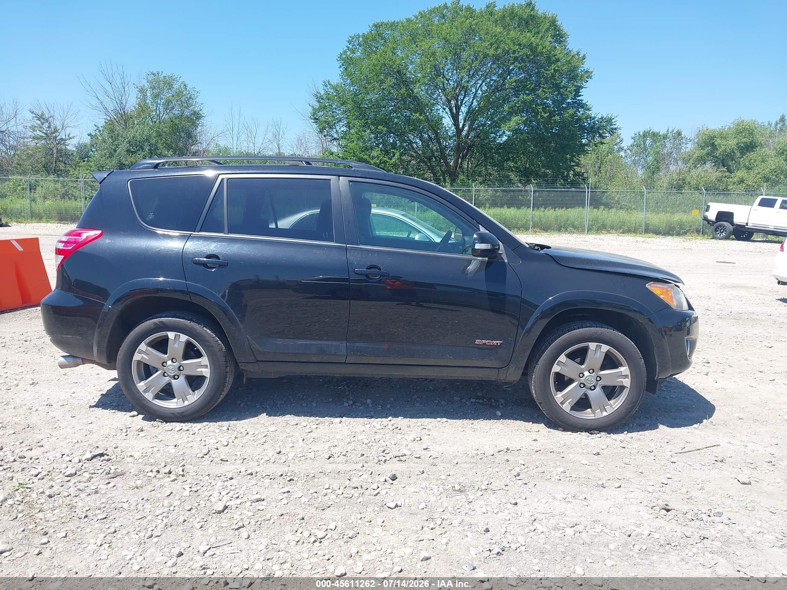 2010 Toyota Rav4 Sport Черный vin: JTMRF4DVXA5035717