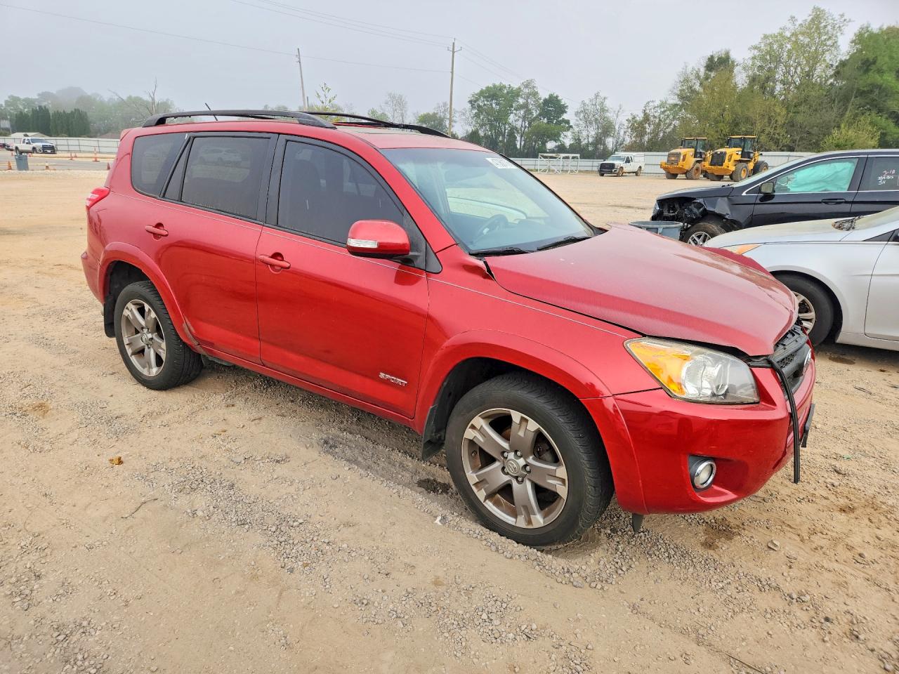 2010 Toyota Rav4 Sport Red vin: JTMRF4DVXA5036530