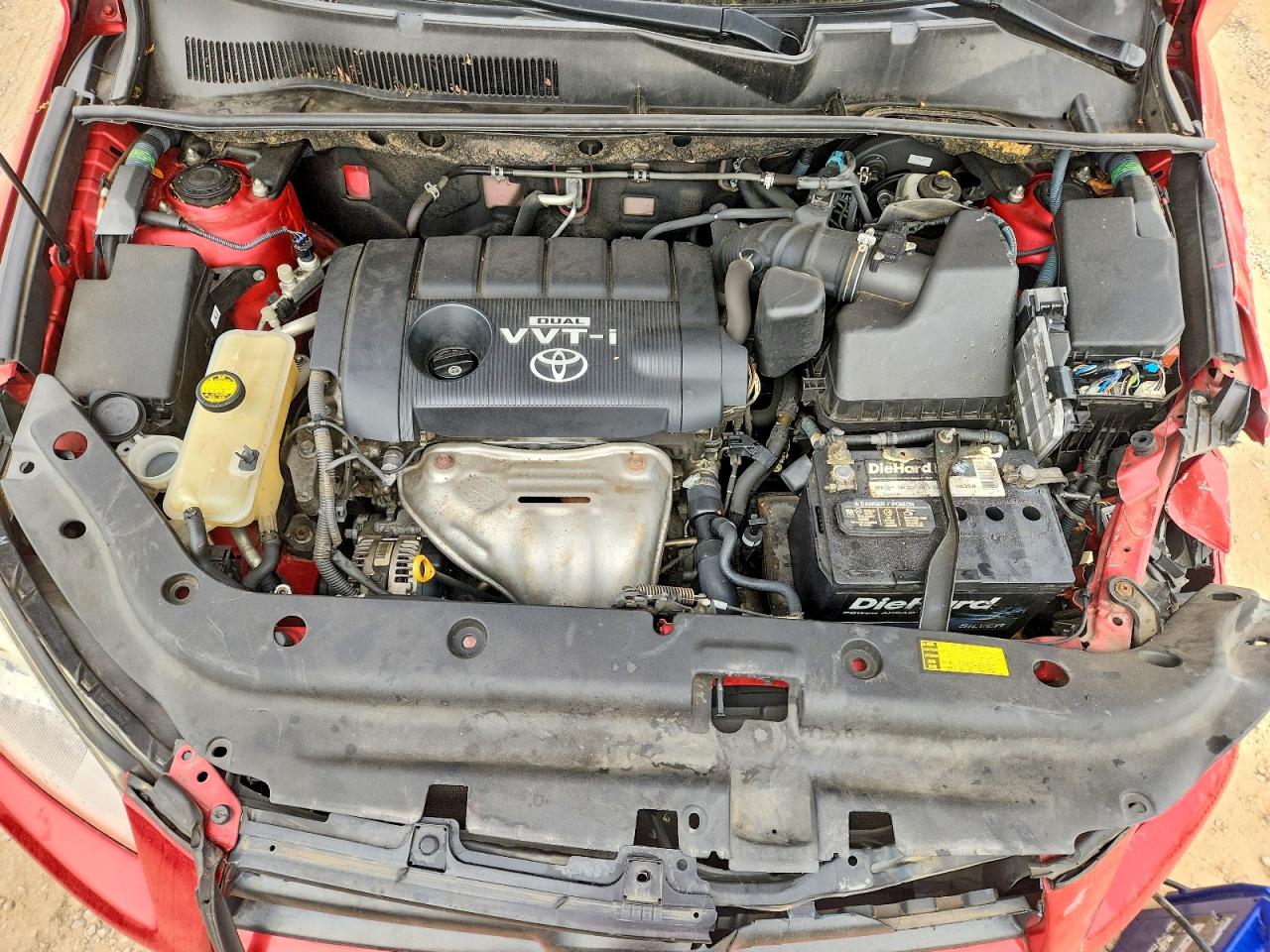 2010 Toyota Rav4 Sport Red vin: JTMRF4DVXA5036530
