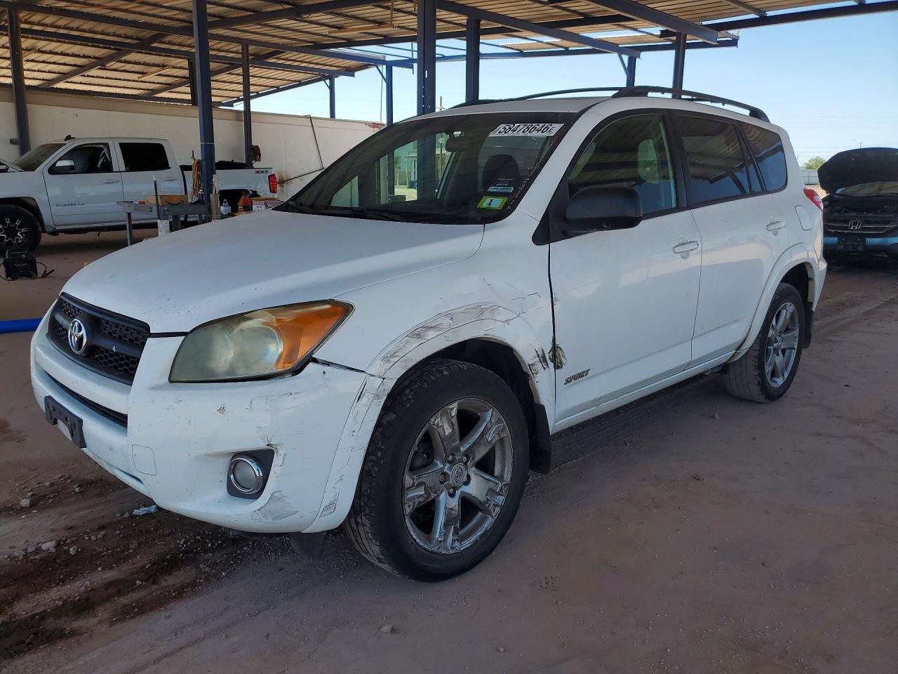 2010 Toyota Rav4 Sports Белый vin: JTMRF4DVXAD024450