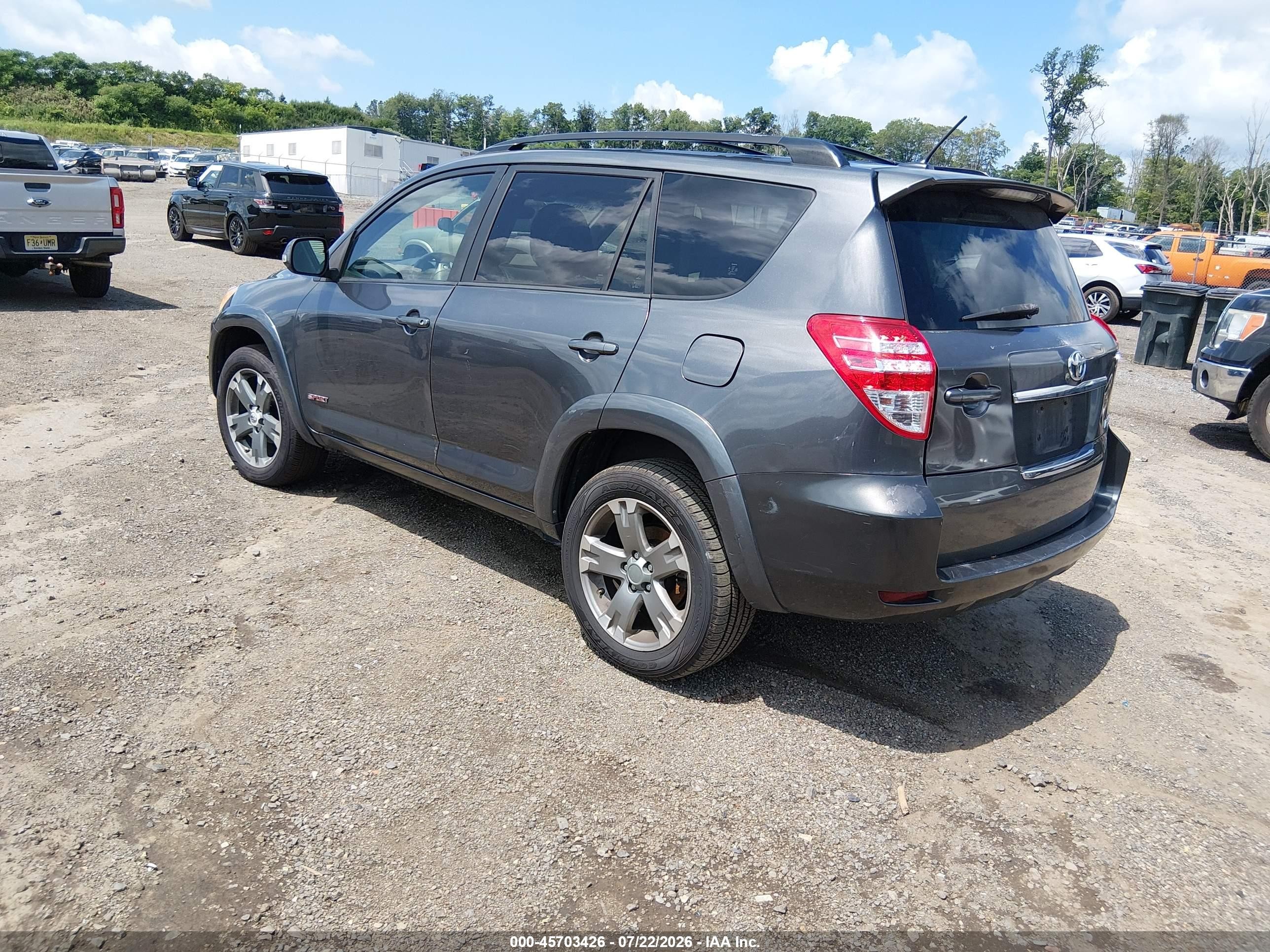 2011 Toyota Rav4 Sport Blue vin: JTMRF4DVXB5041910