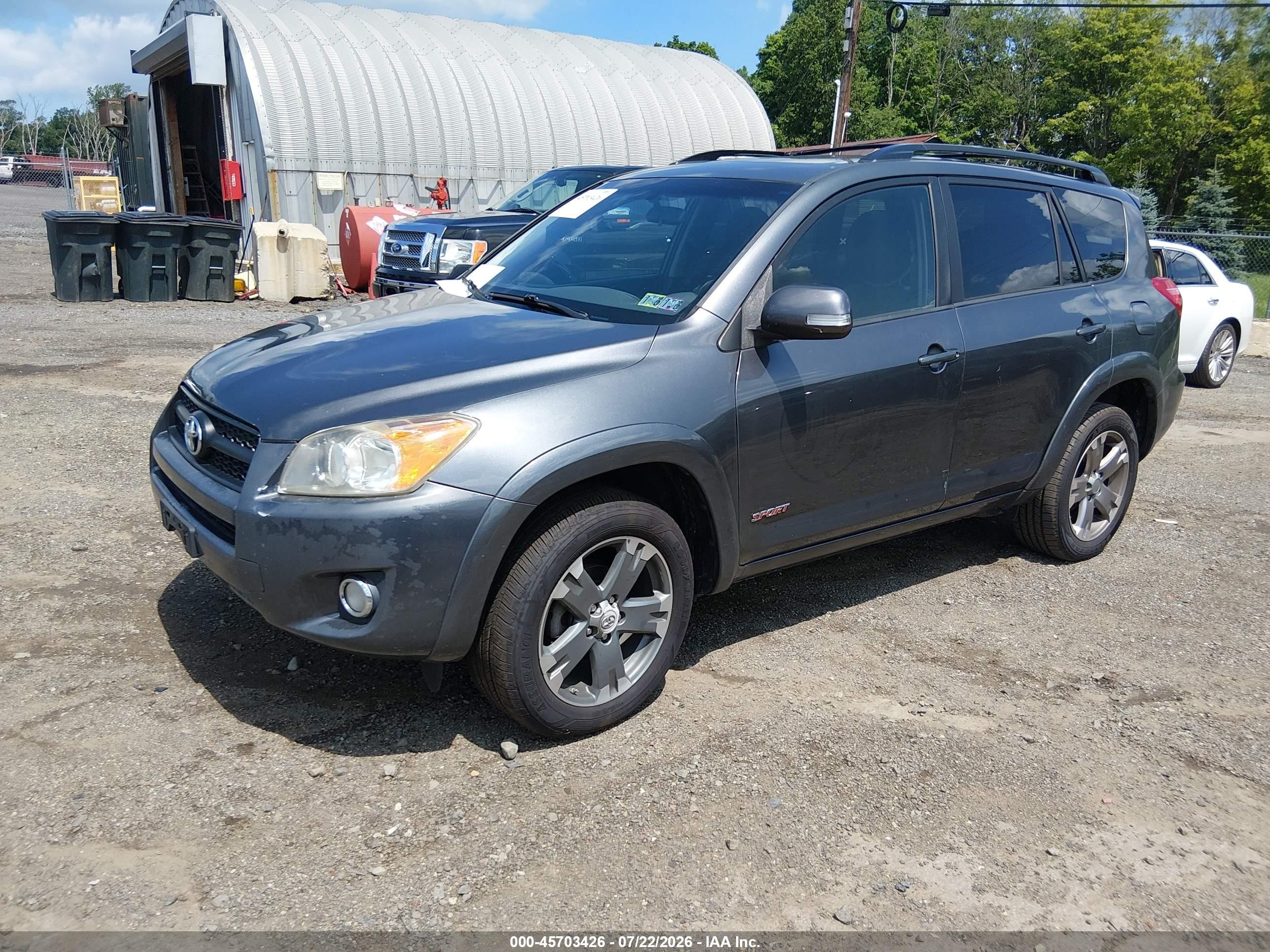 2011 Toyota Rav4 Sport Blue vin: JTMRF4DVXB5041910
