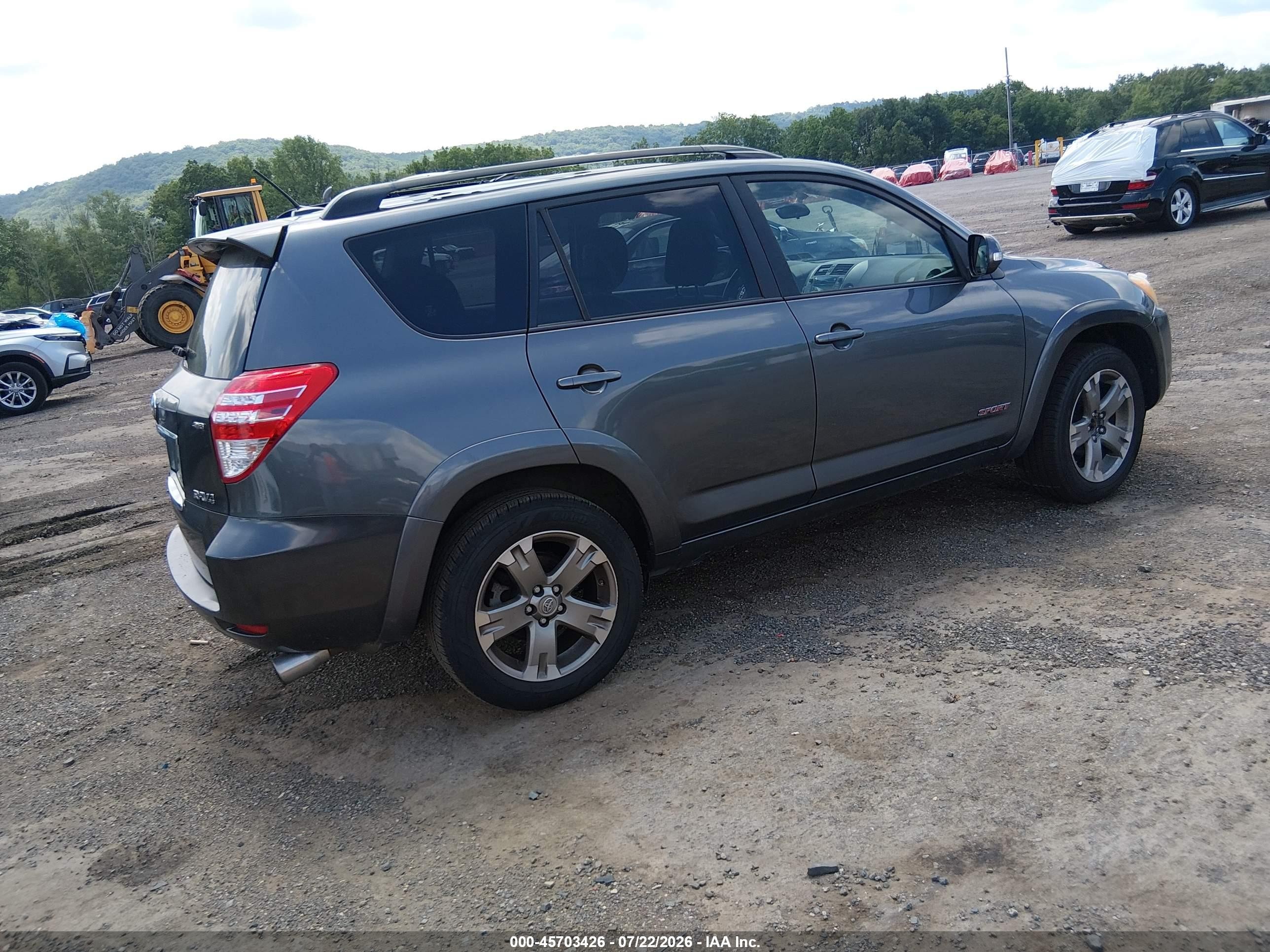 2011 Toyota Rav4 Sport Blue vin: JTMRF4DVXB5041910