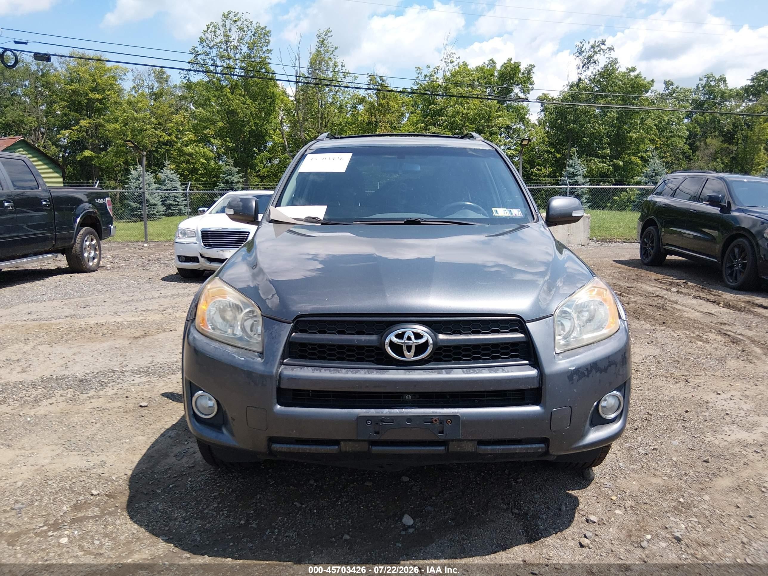 2011 Toyota Rav4 Sport Blue vin: JTMRF4DVXB5041910