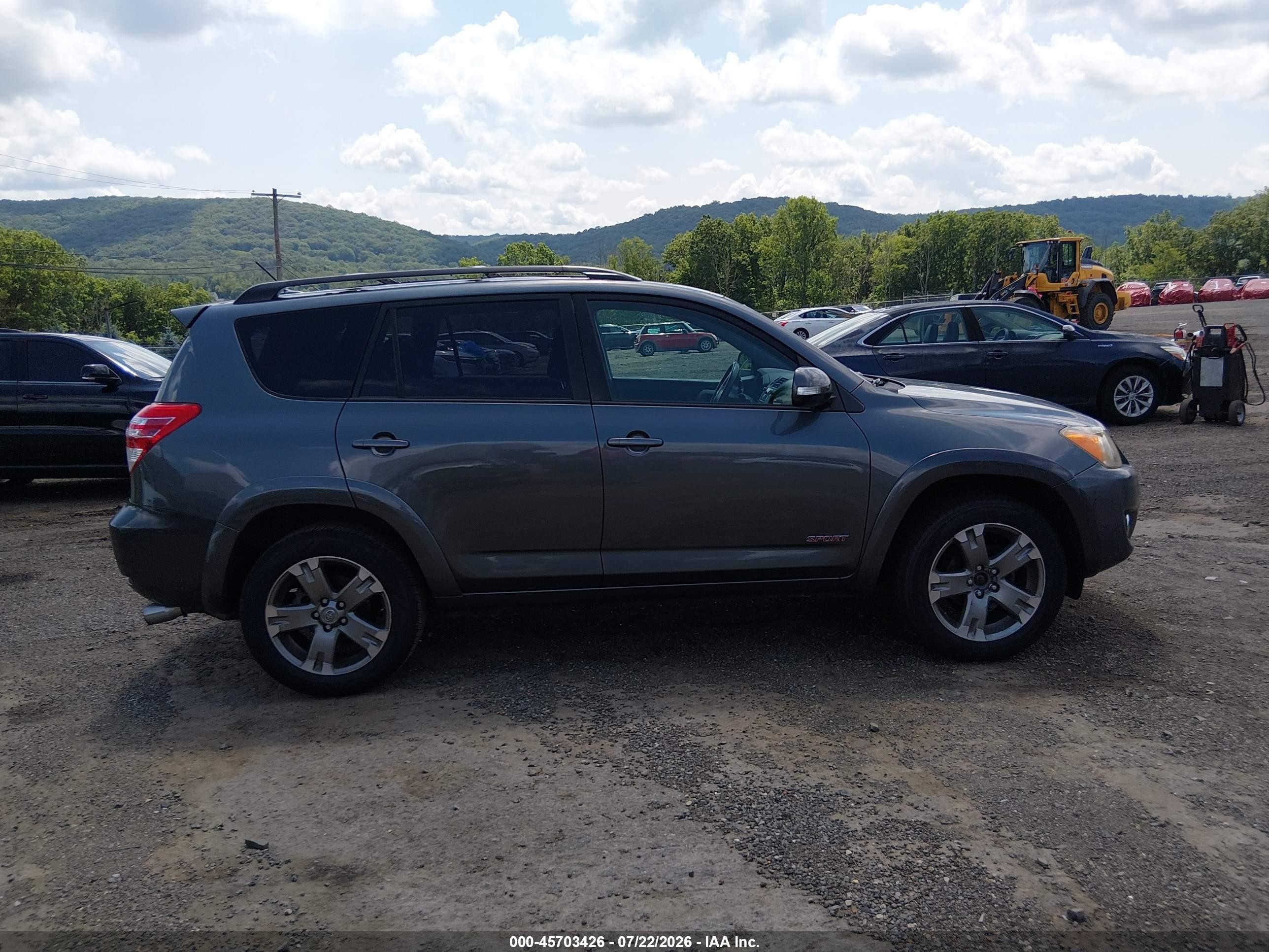 2011 Toyota Rav4 Sport Blue vin: JTMRF4DVXB5041910
