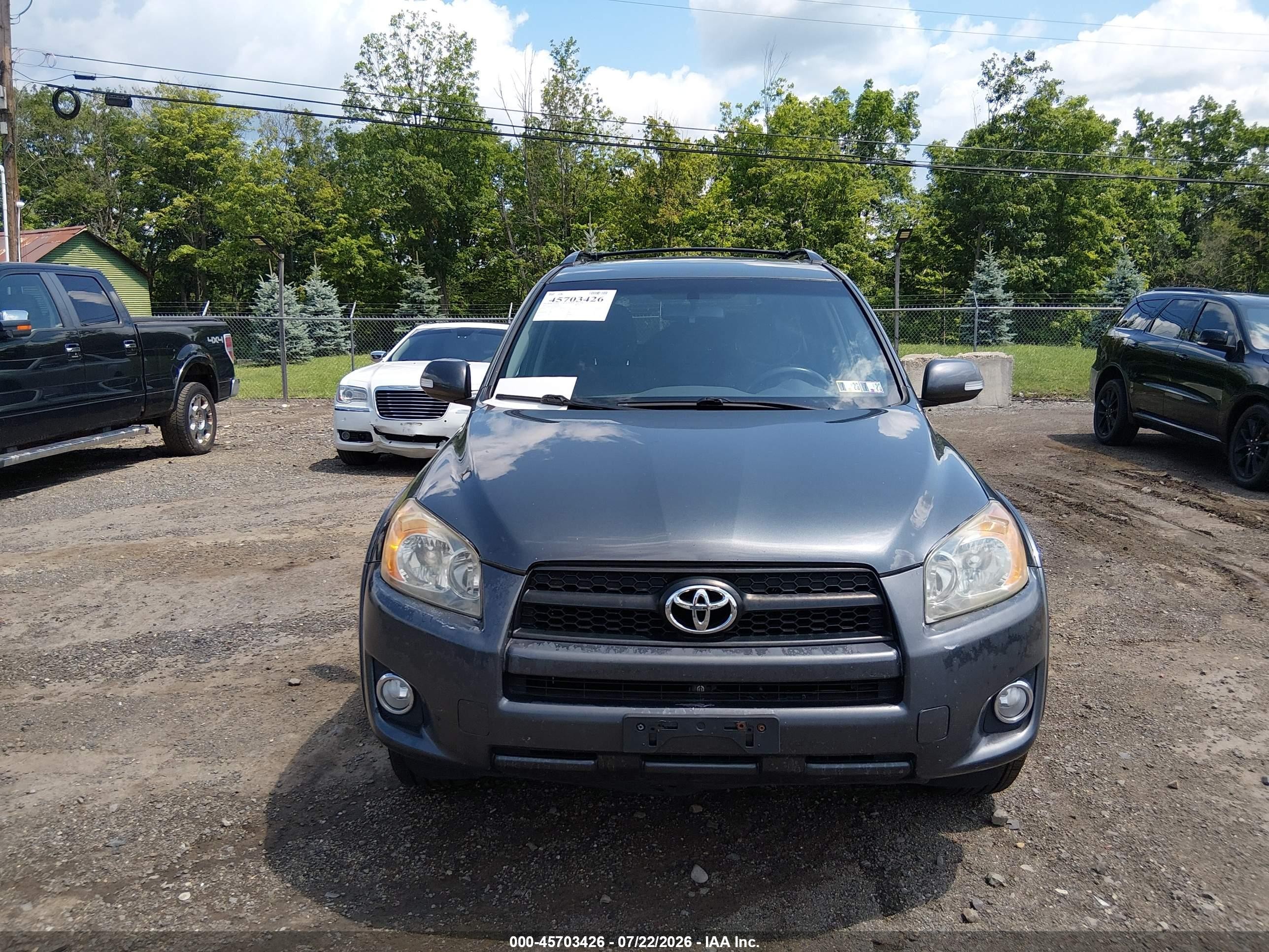 2011 Toyota Rav4 Sport Blue vin: JTMRF4DVXB5041910
