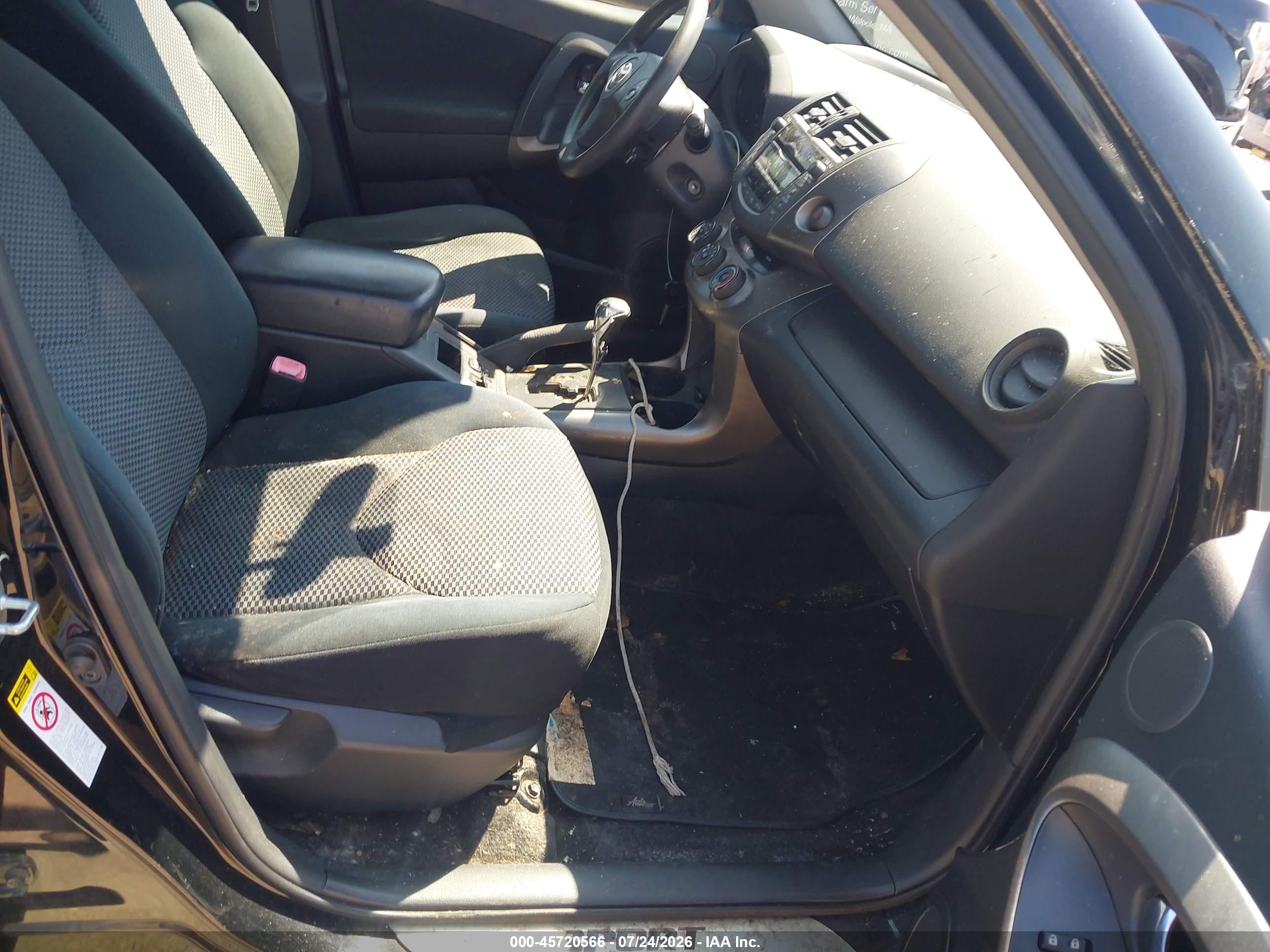 2011 Toyota Rav4 Sport Black vin: JTMRF4DVXB5042443