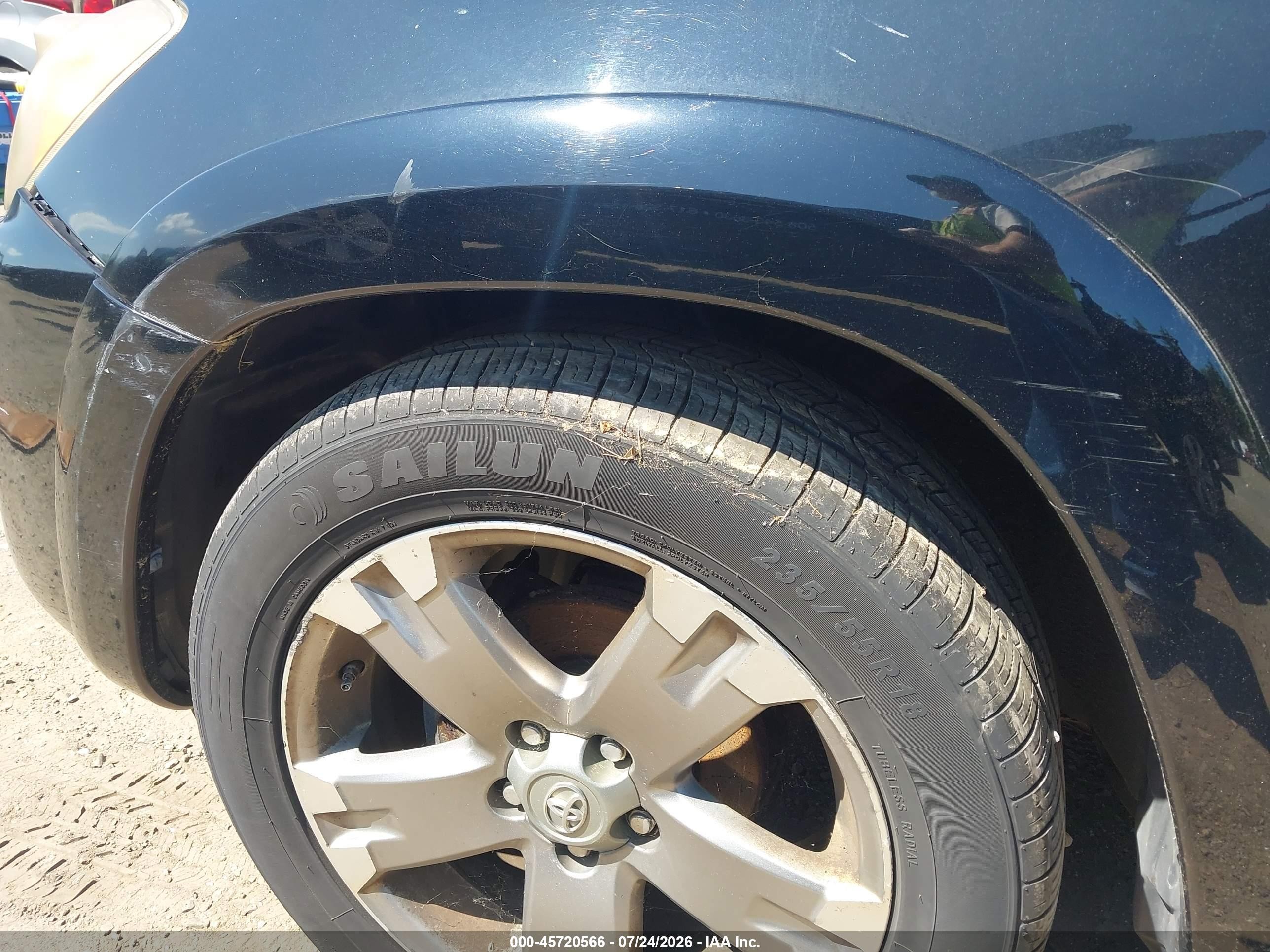 2011 Toyota Rav4 Sport Black vin: JTMRF4DVXB5042443