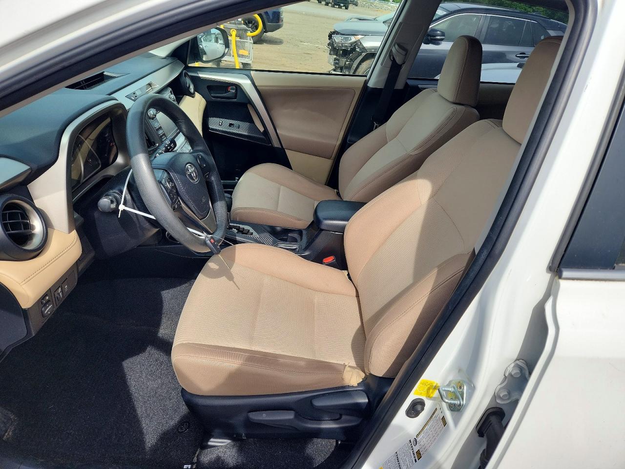 2013 Toyota Rav4 Xle White vin: JTMRFREV0D5010731