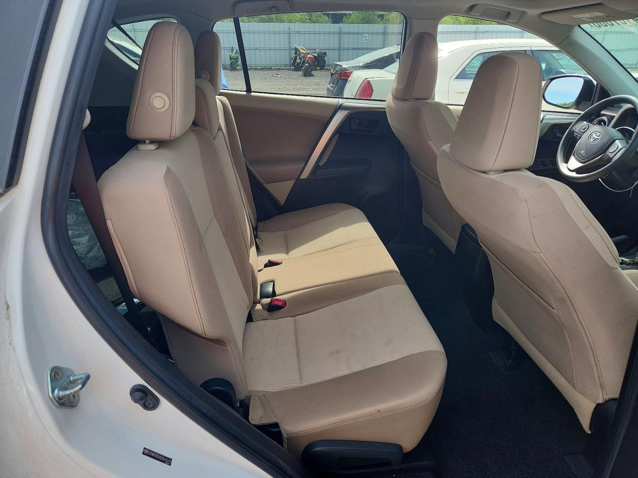 2013 Toyota Rav4 Xle White vin: JTMRFREV0D5010731