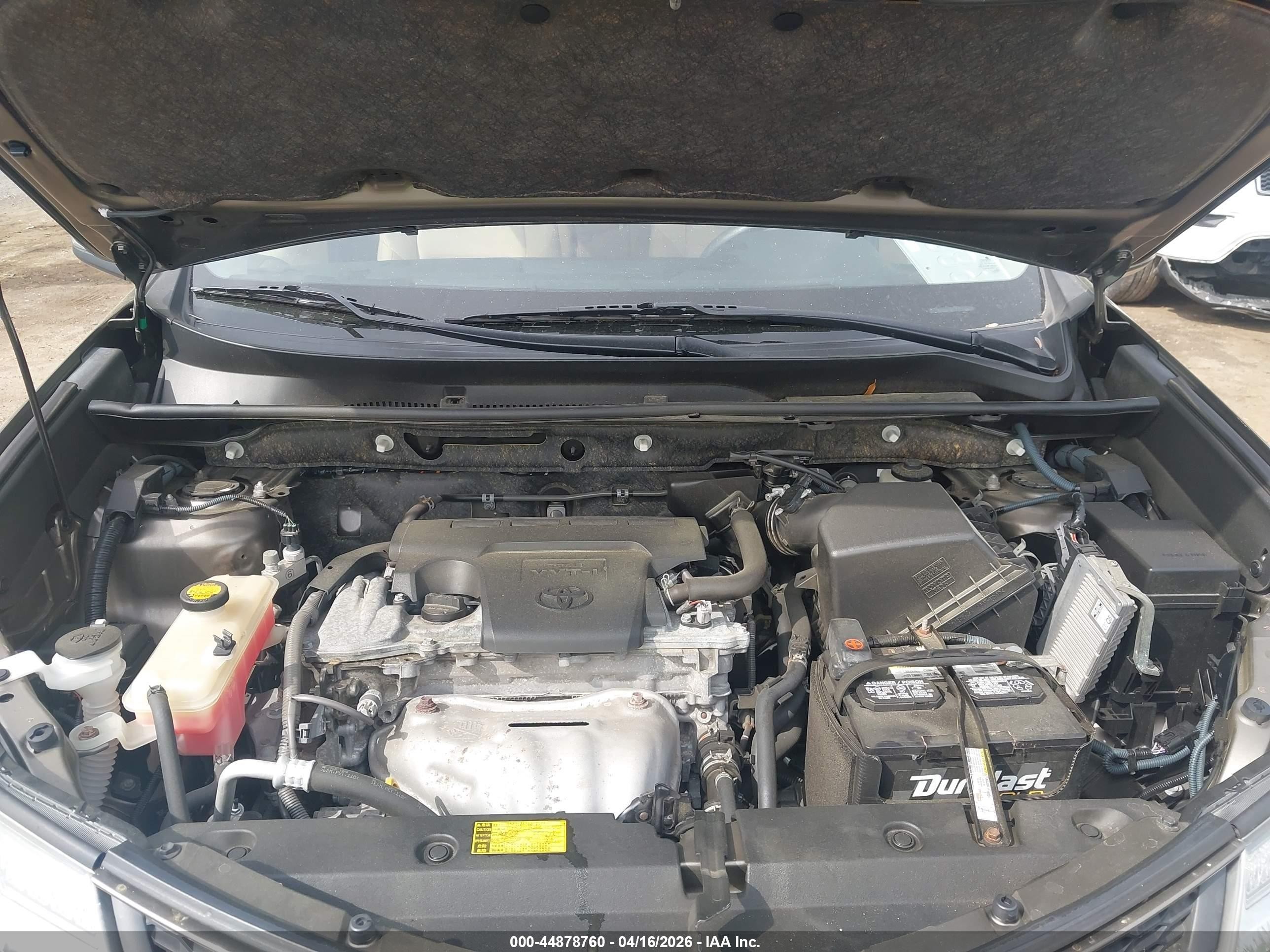 2013 Toyota Rav4 Xle Gray vin: JTMRFREV0DD005244