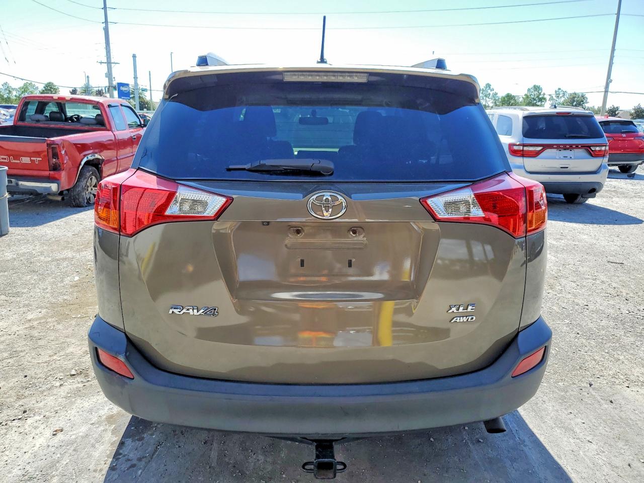 2013 Toyota Rav4 Xle Серый vin: JTMRFREV0DD009391