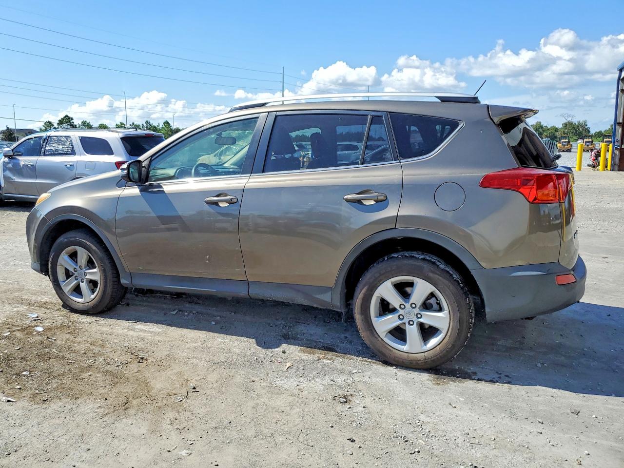 2013 Toyota Rav4 Xle Серый vin: JTMRFREV0DD009391