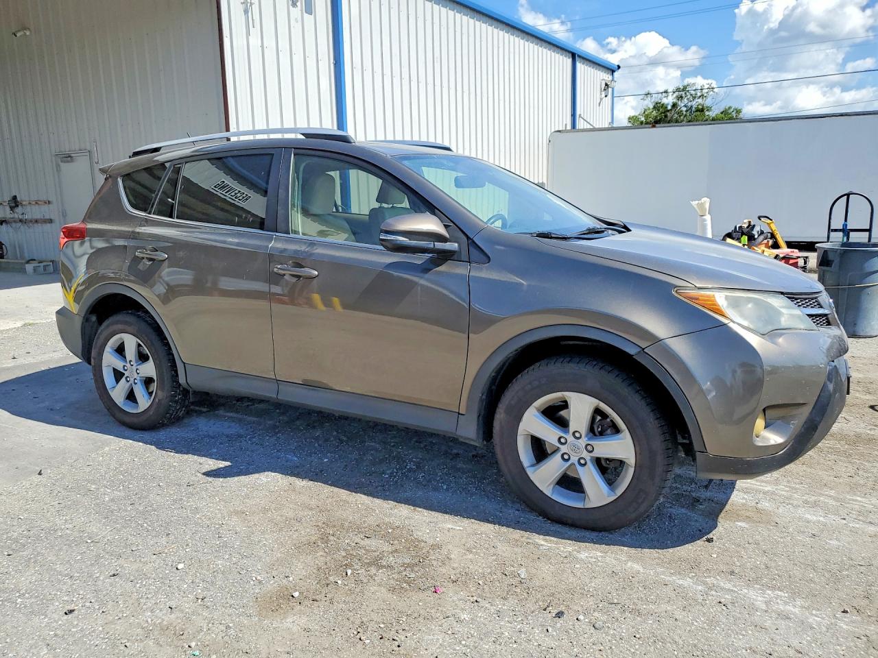 2013 Toyota Rav4 Xle Серый vin: JTMRFREV0DD009391