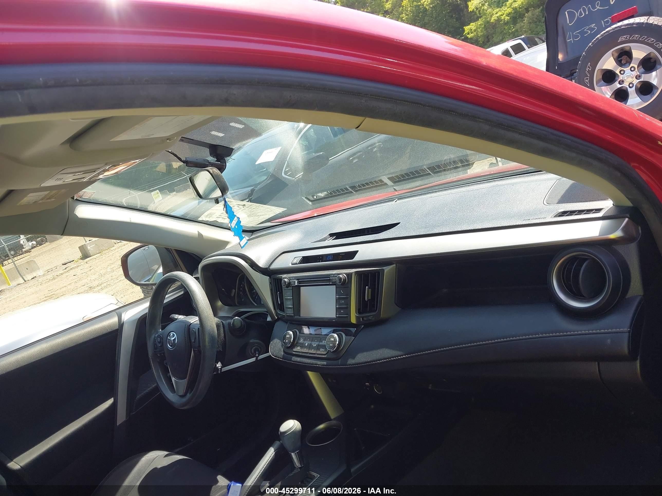 2013 Toyota Rav4 Xle Red vin: JTMRFREV0DD024800