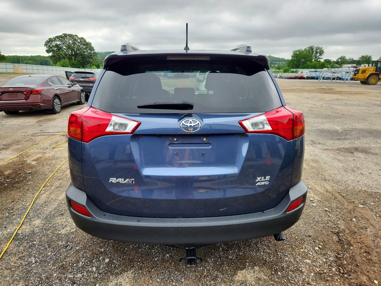2013 Toyota Rav4 Xle Blue vin: JTMRFREV0DD028295