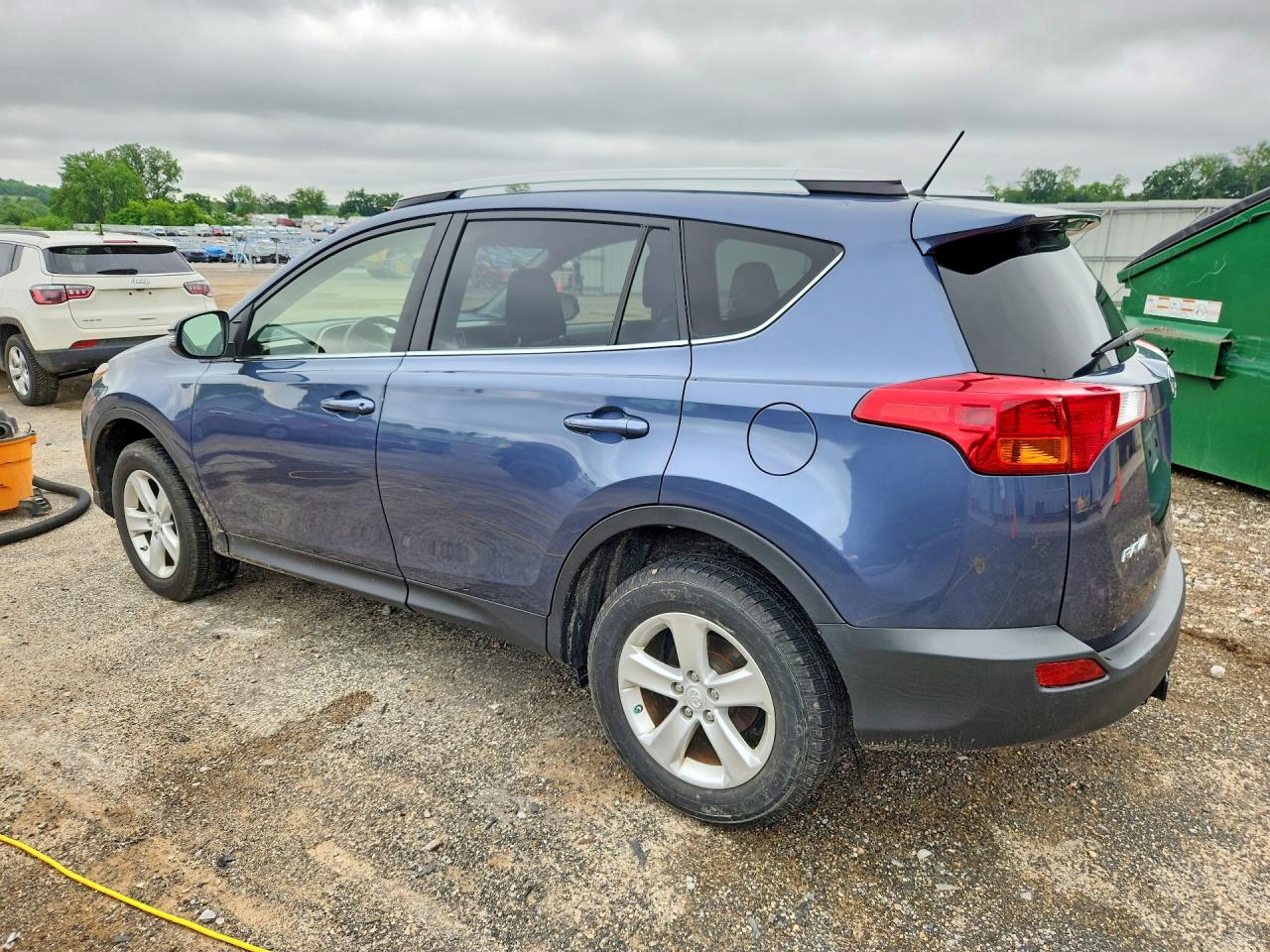 2013 Toyota Rav4 Xle Blue vin: JTMRFREV0DD028295